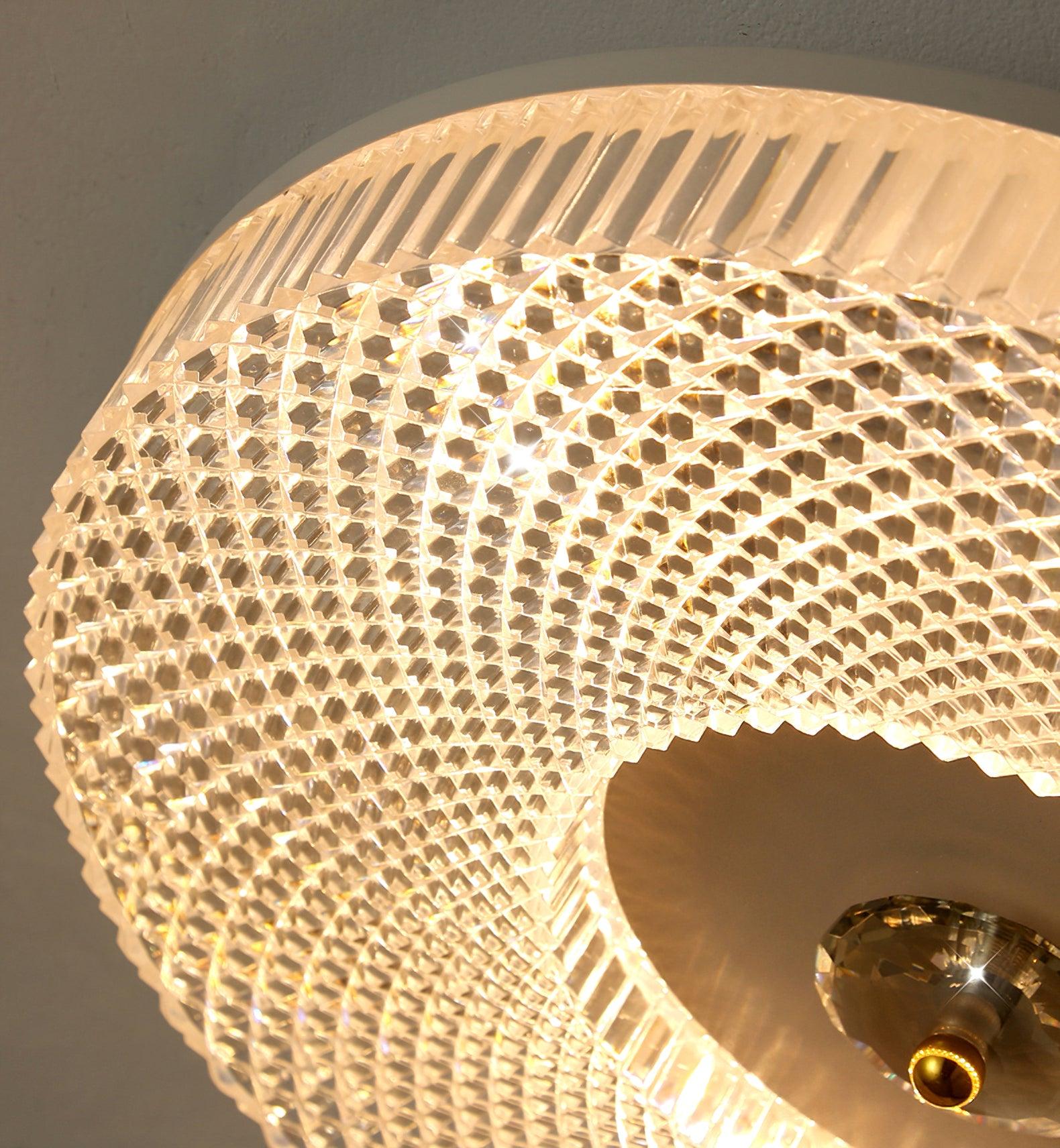 Solara Plafonnier LED Encastré en Acrylique