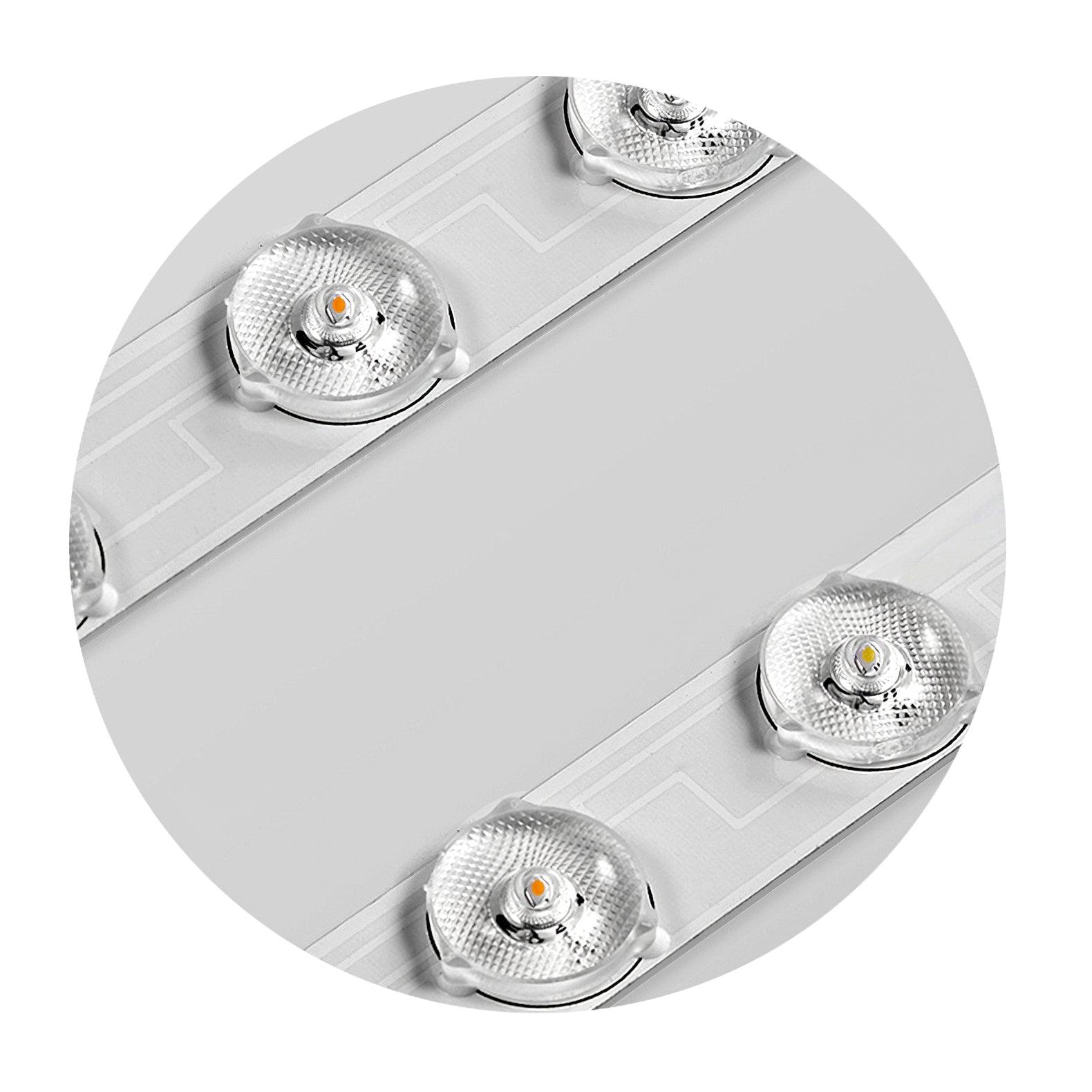 Solara Plafonnier LED Encastré en Acrylique
