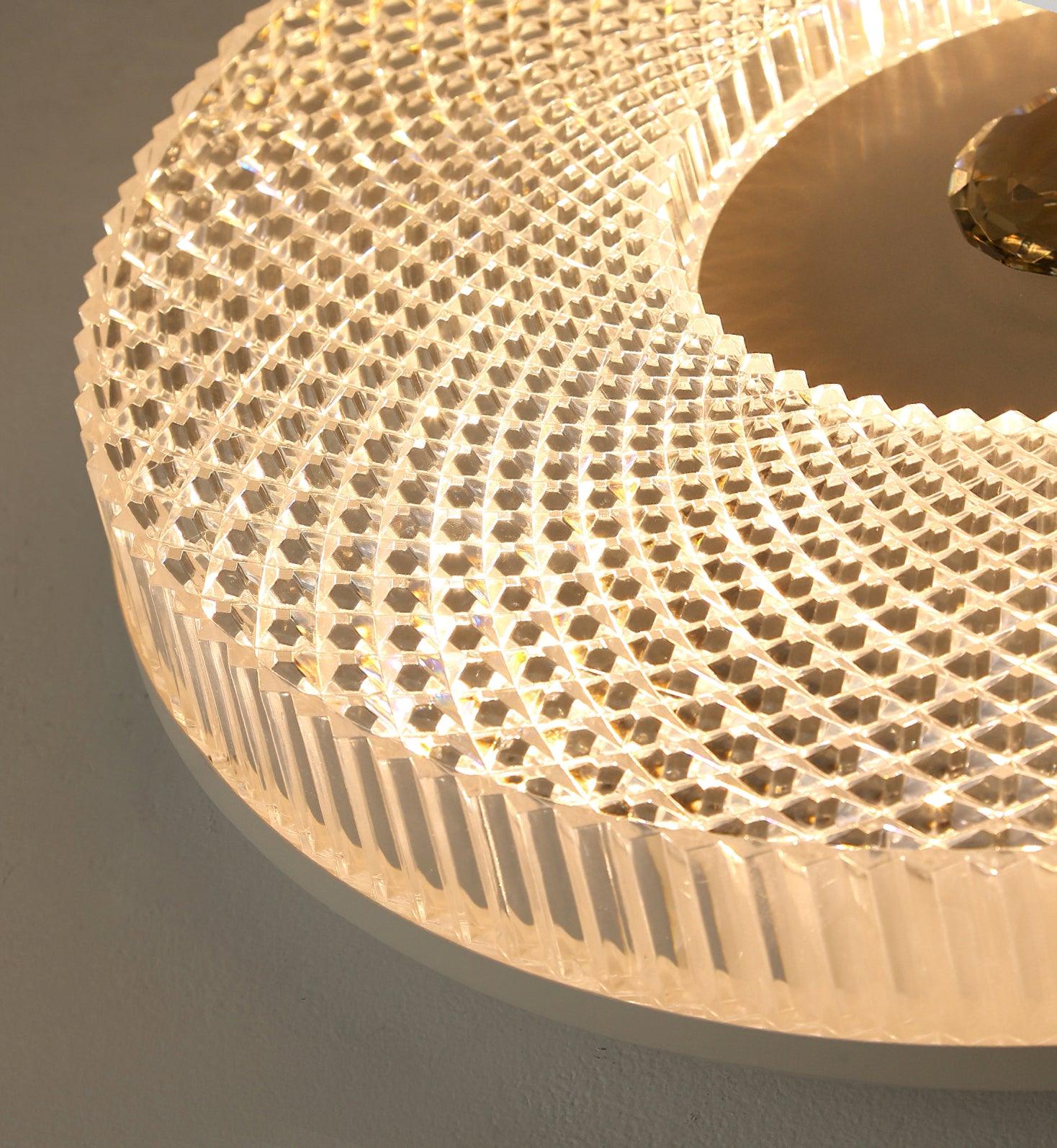 Solara Plafonnier LED Encastré en Acrylique