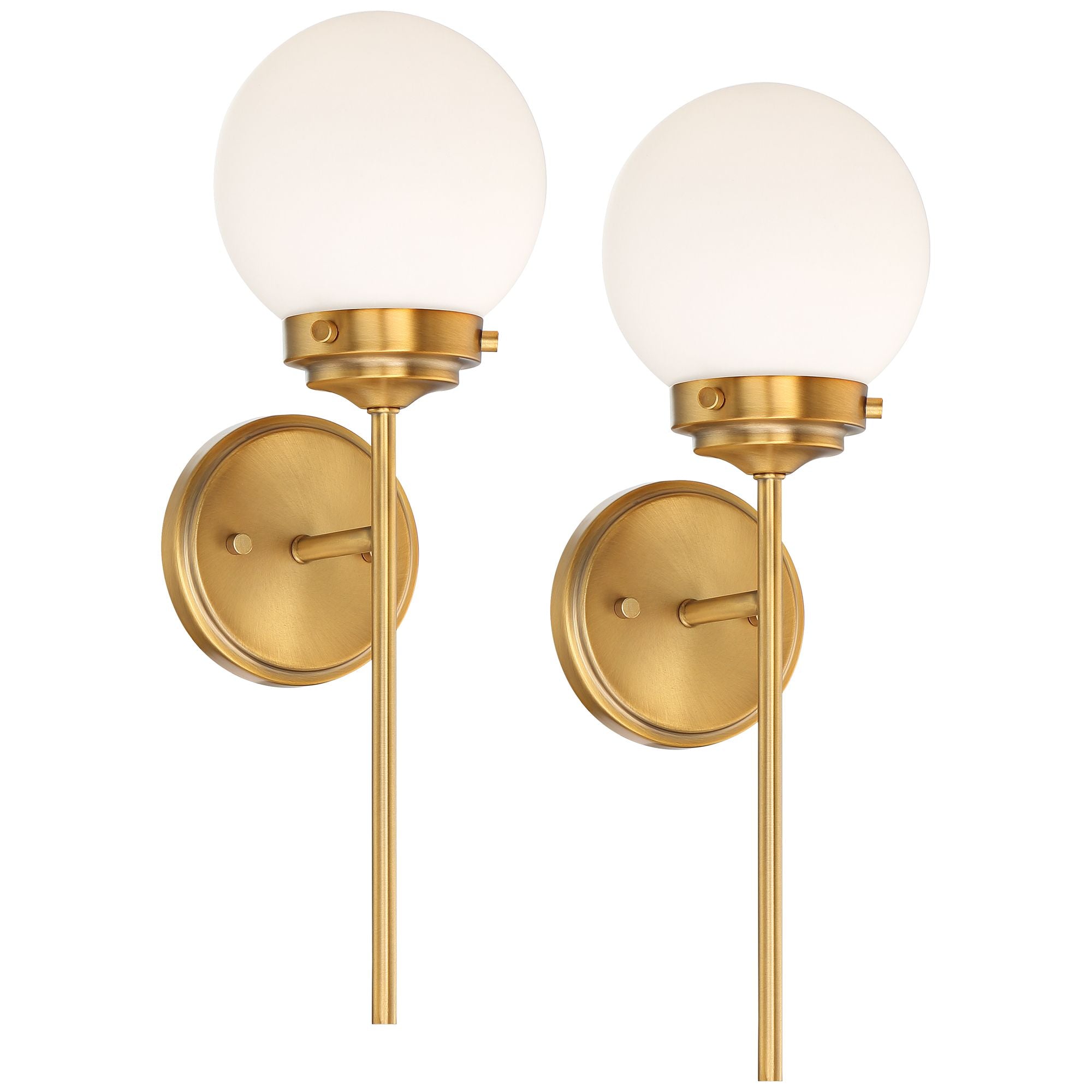 Waegnuvyh Moderne Minimaliste Laiton Verre Applique Murale