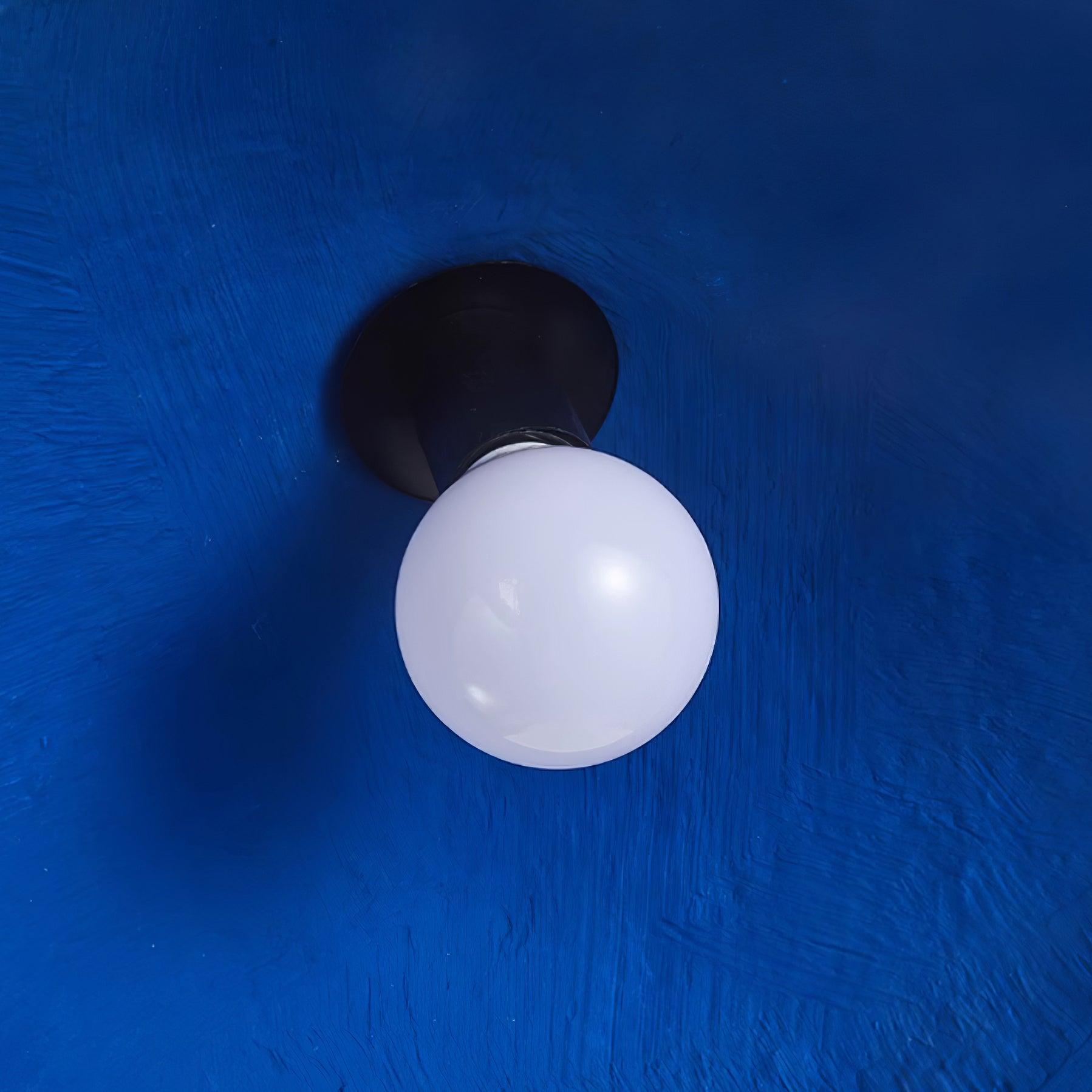 Lemon Suspension Avec Abat-jour en Polystyrène Bleu Style Urbain Industriel