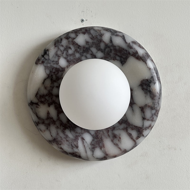Bvlgari Applique Murale Moderne Minimaliste Evenir en Marbre Violet