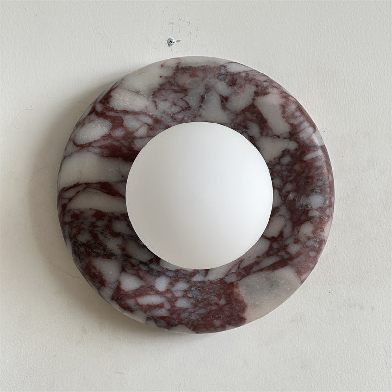 Bvlgari Applique Murale Moderne Minimaliste Evenir en Marbre Violet