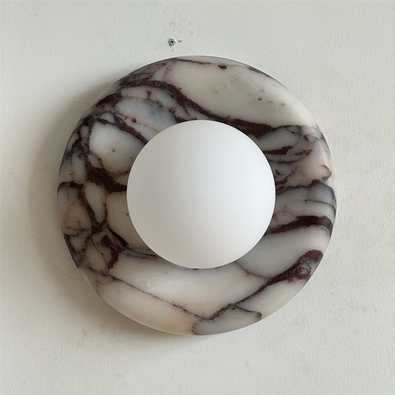 Bvlgari Applique Murale Moderne Minimaliste Evenir en Marbre Violet