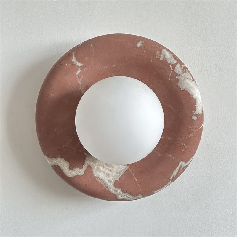 Vomire Applique Murale en Marbre Rouge Nordique Premium