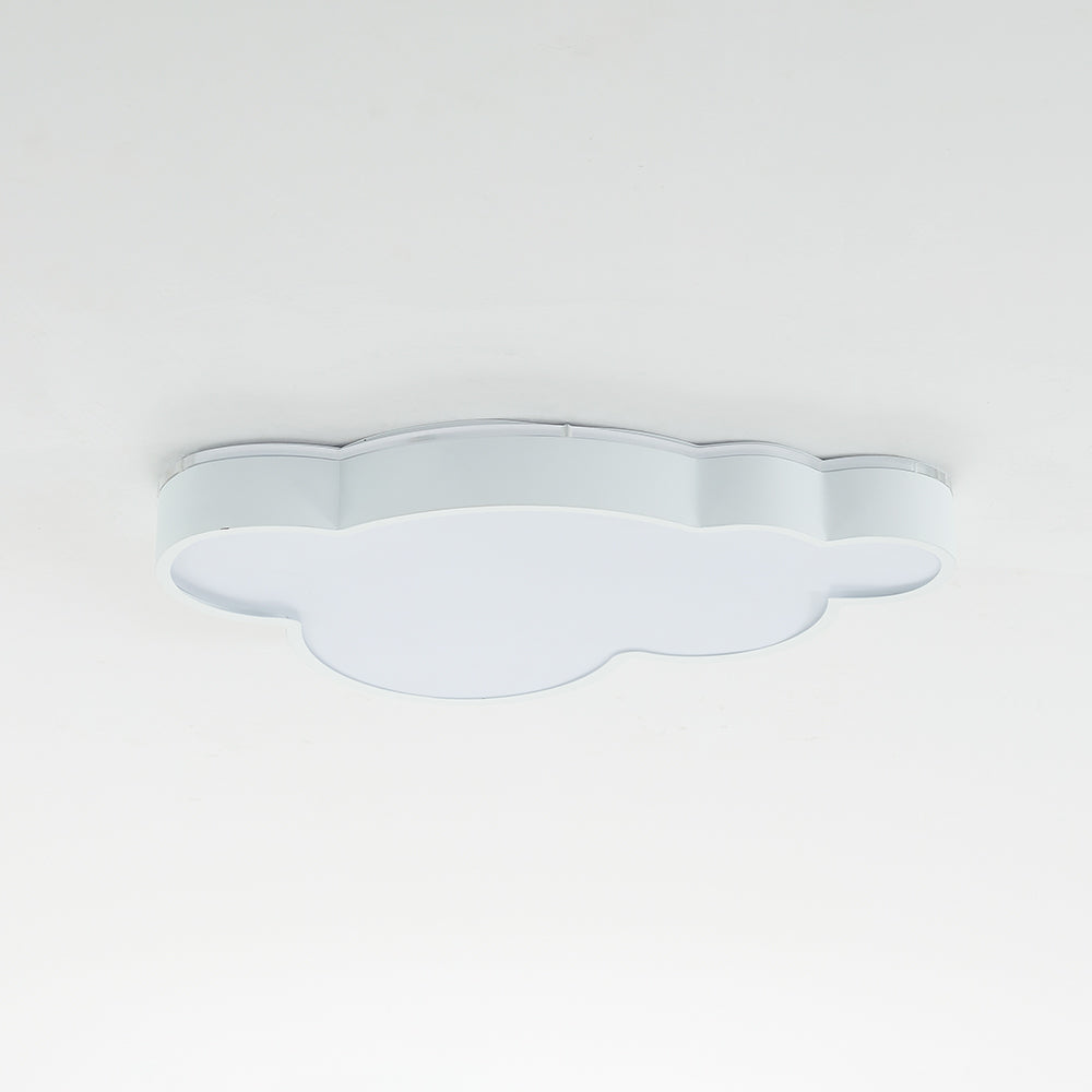 Aria Design LED Plafonnier Nuage Moderne Blanc Salon/Chambre à Coucher