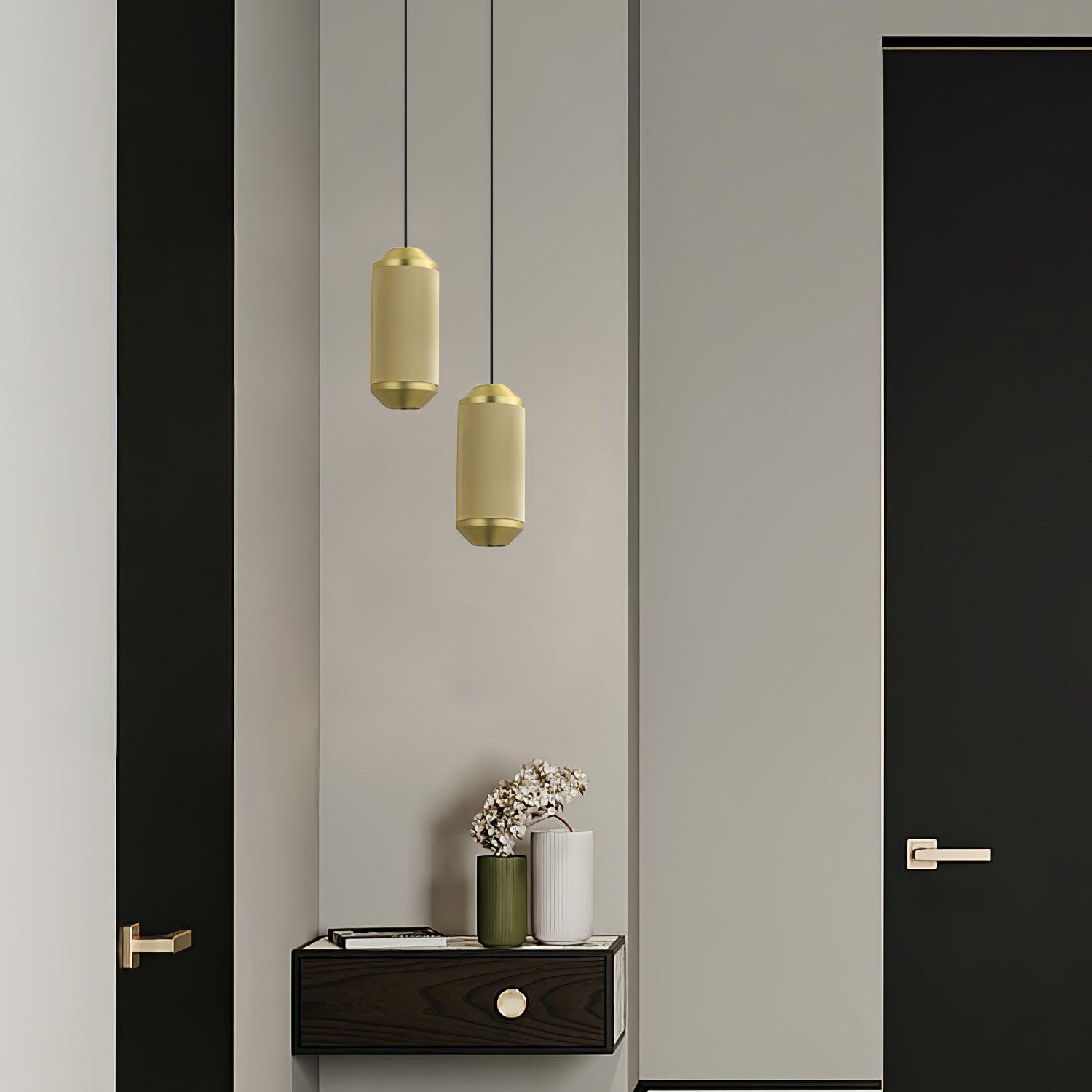 Logan Suspension Métal Moderne