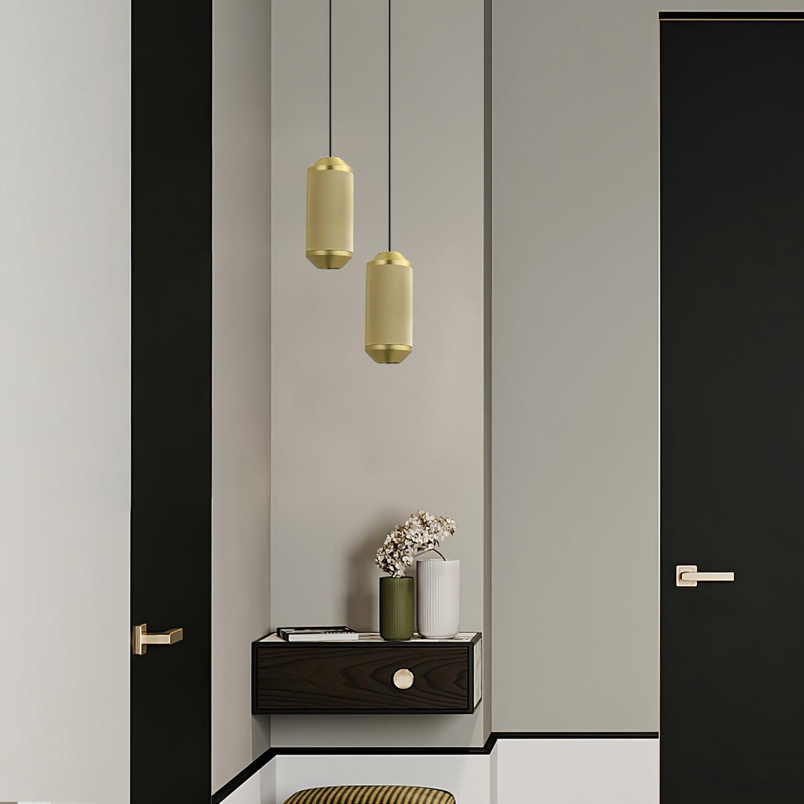 Logan Suspension Métal Moderne