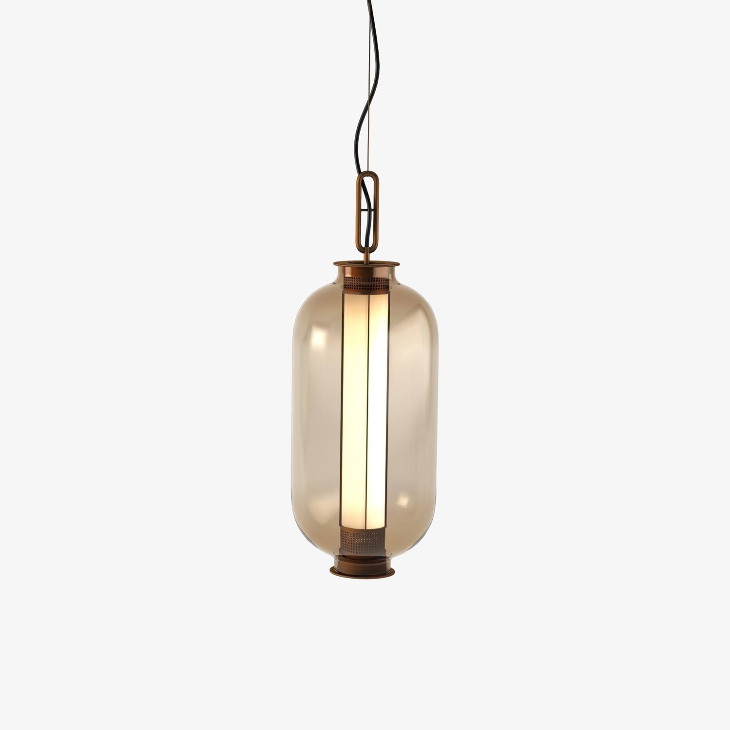 Uphaos Suspension Moderne en Verre pour Famille