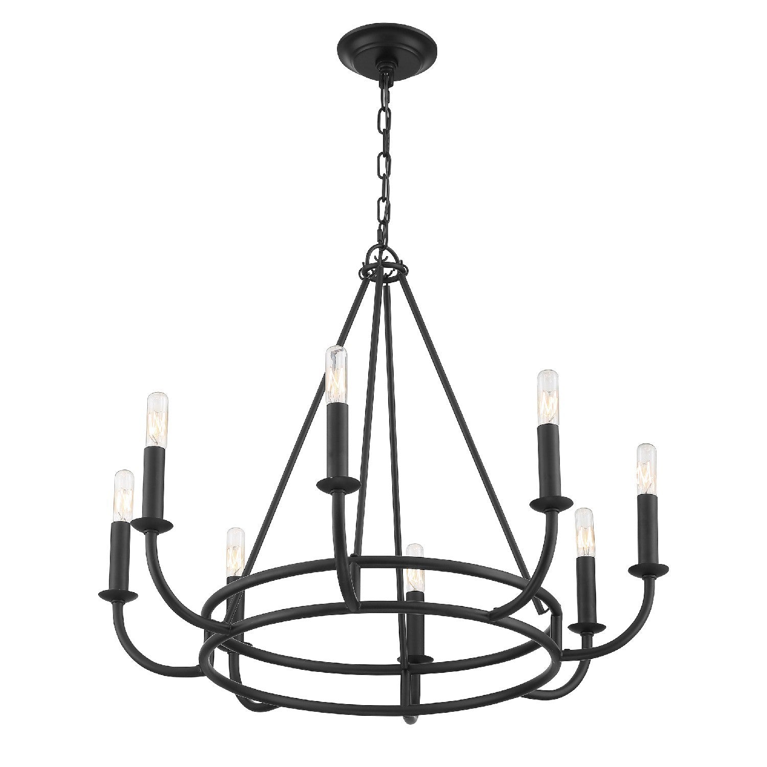 Xenuvyh Moderne Minimaliste Ancien Industriel Métal Lustre
