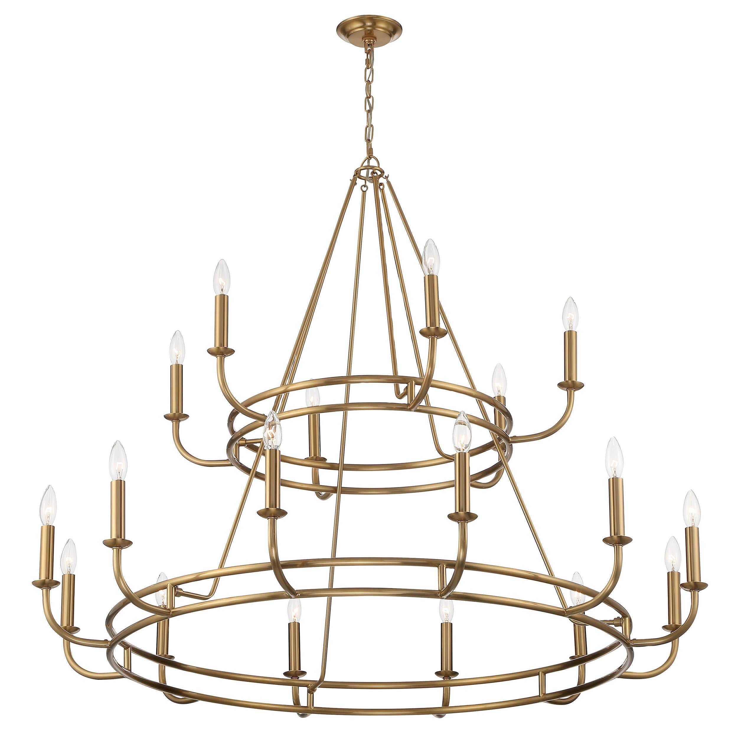 Xenuvyh Moderne Minimaliste Ancien Industriel Métal Lustre