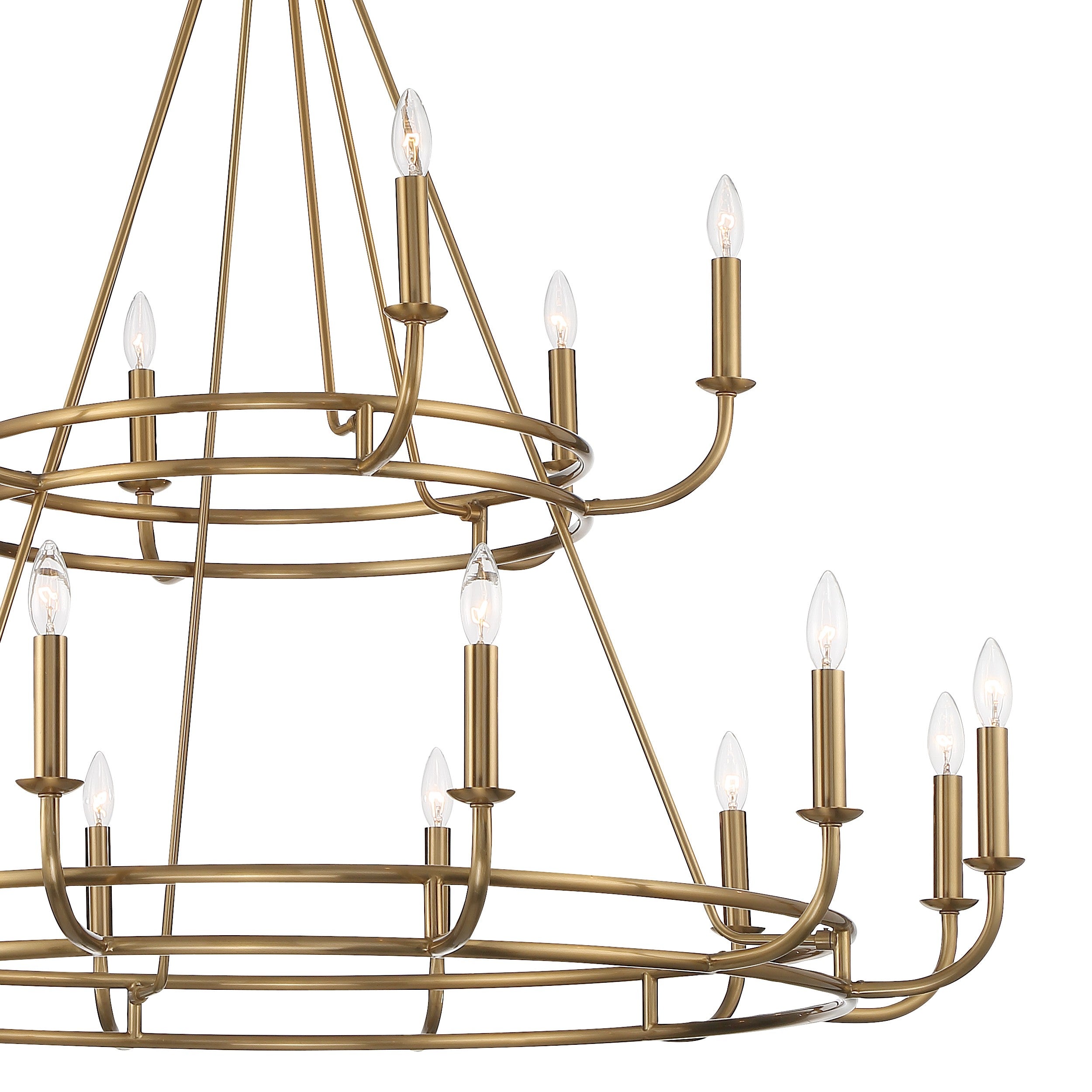 Xenuvyh Moderne Minimaliste Ancien Industriel Métal Lustre