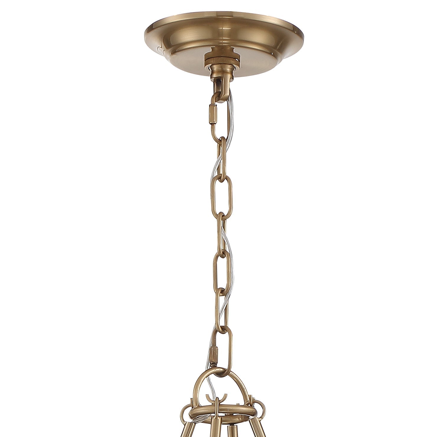 Xenuvyh Moderne Minimaliste Ancien Industriel Métal Lustre