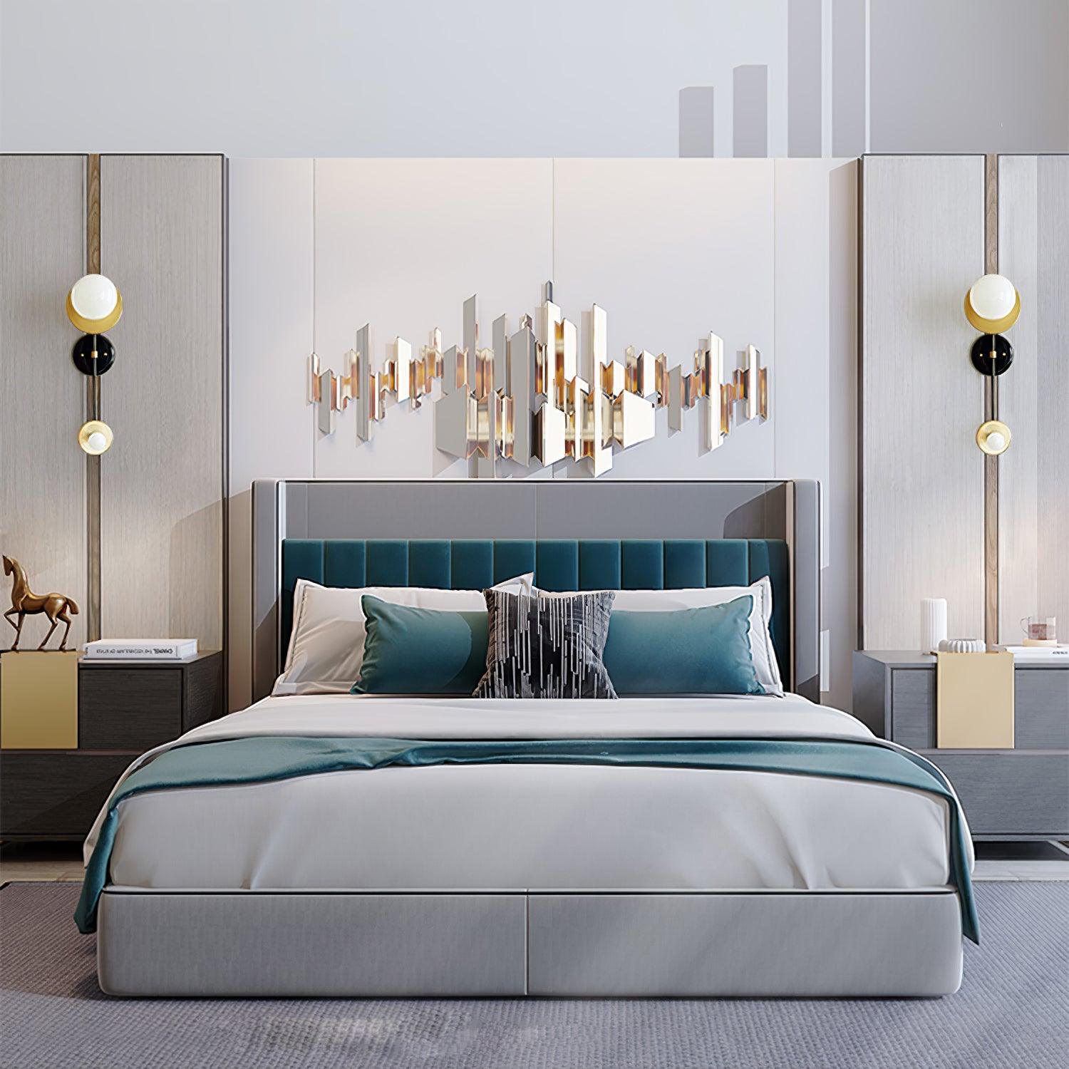 Balance Premium Élégance Échelle Marbre Applique Lumière