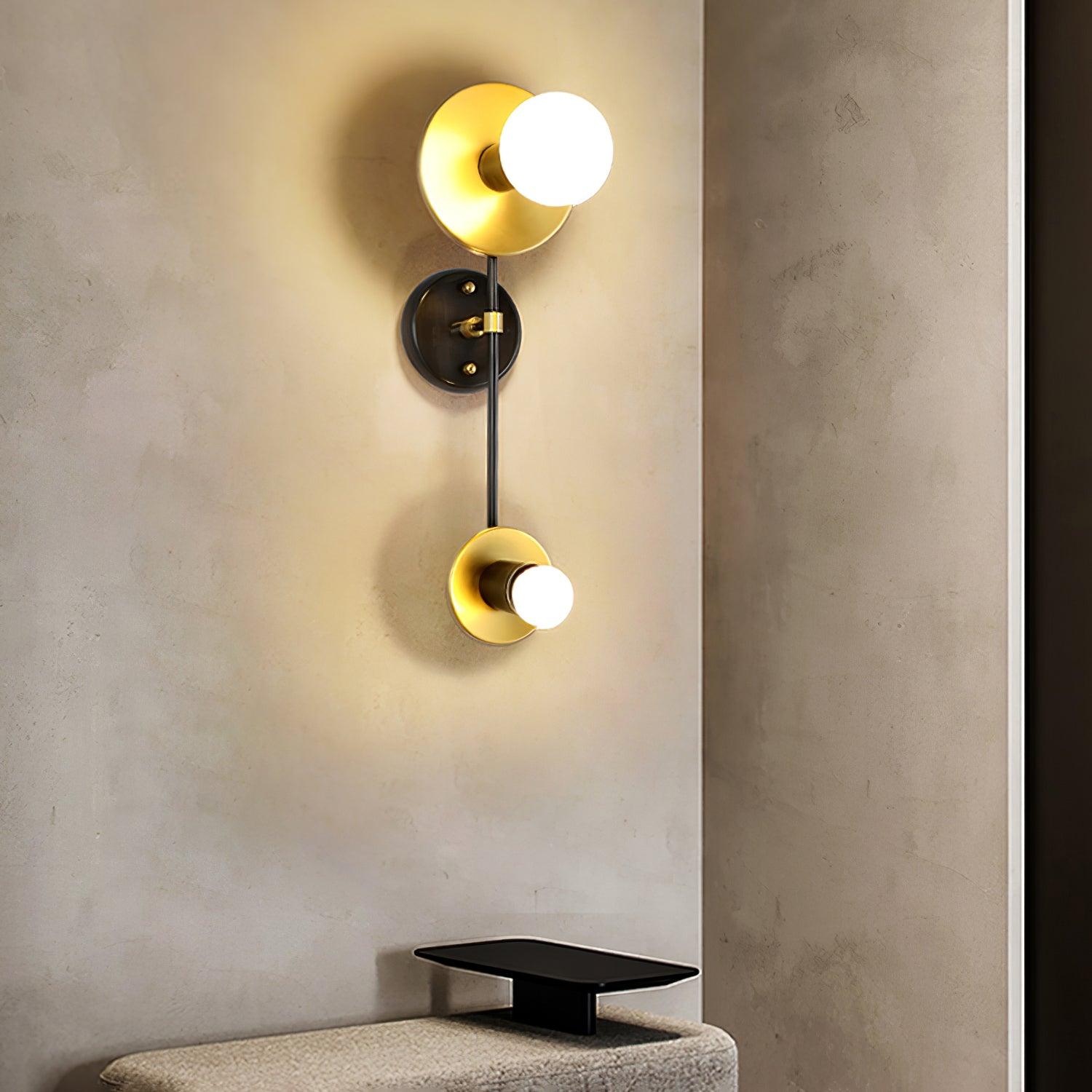 Balance Premium Élégance Échelle Marbre Applique Lumière
