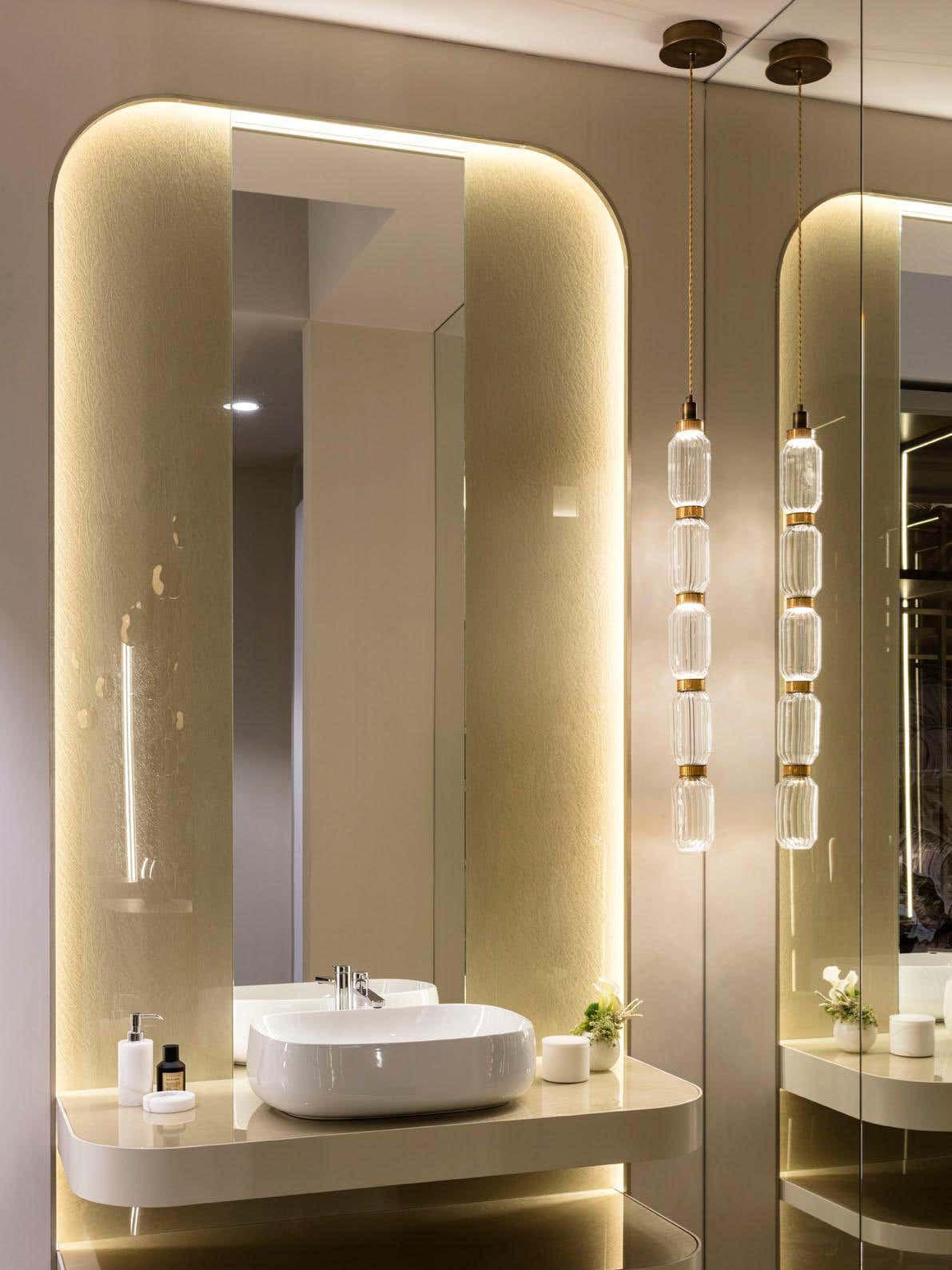 Vionisis Suspension Lampe en Verre de Luxe