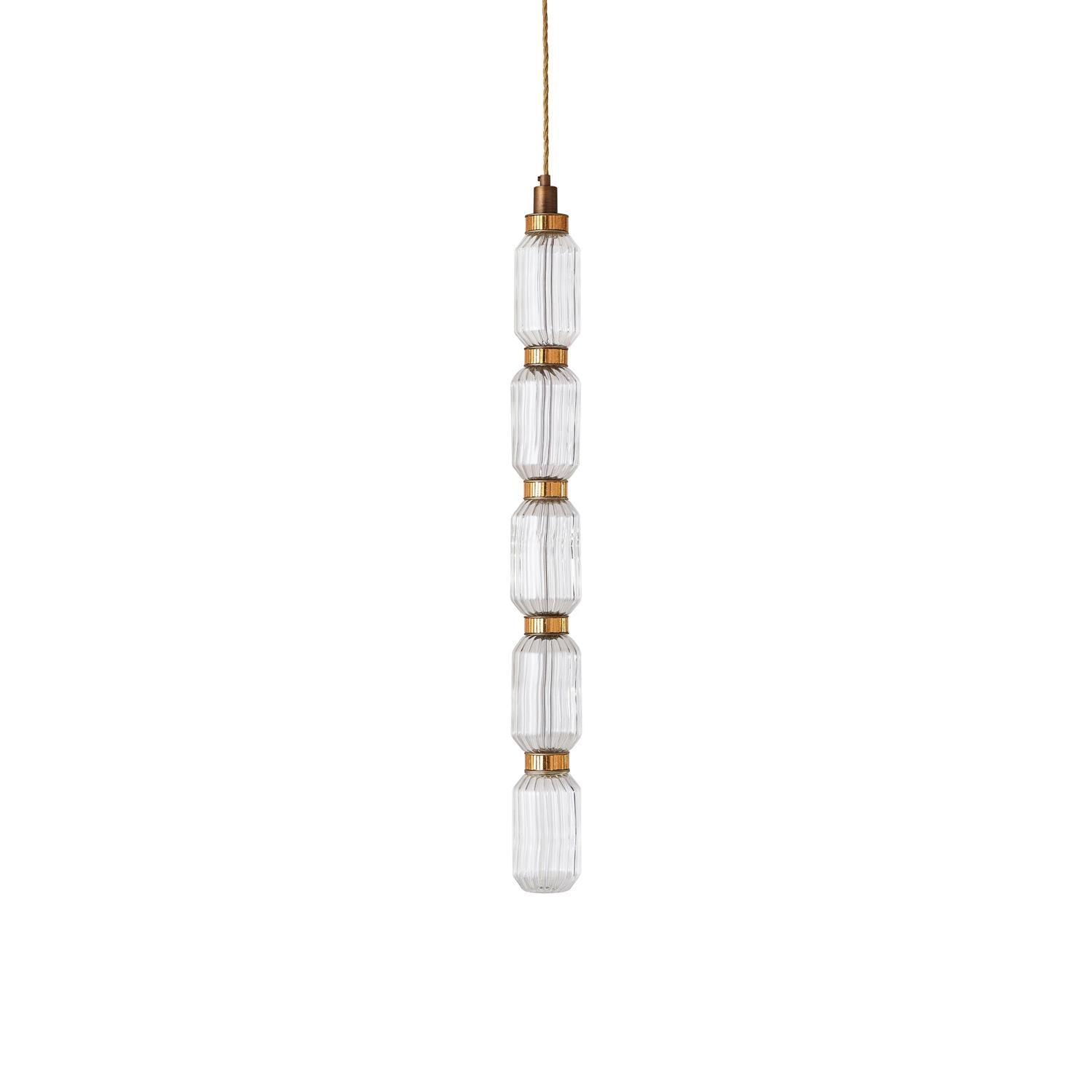 Vionisis Suspension Lampe en Verre de Luxe