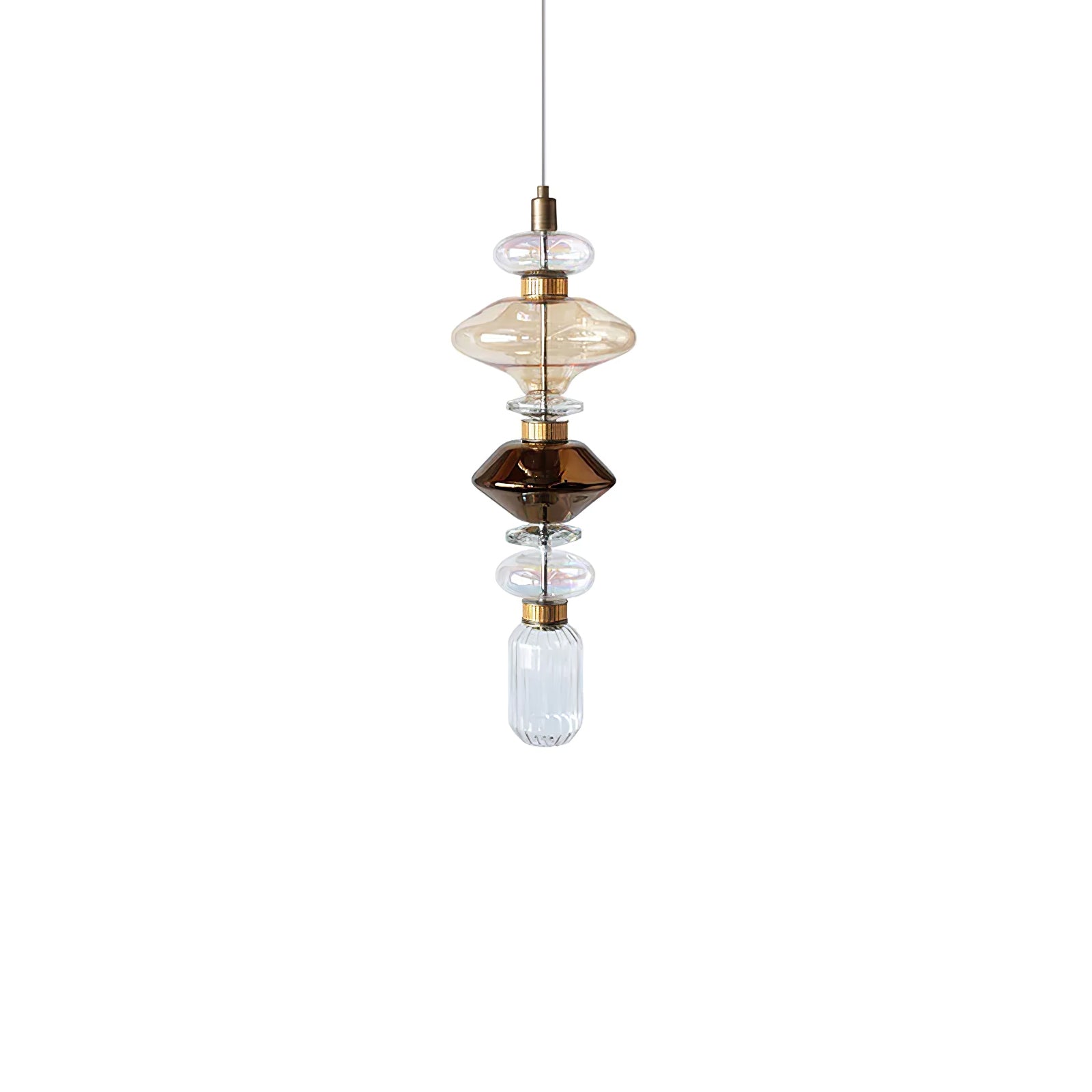 Vionisis Suspension Lampe en Verre de Luxe