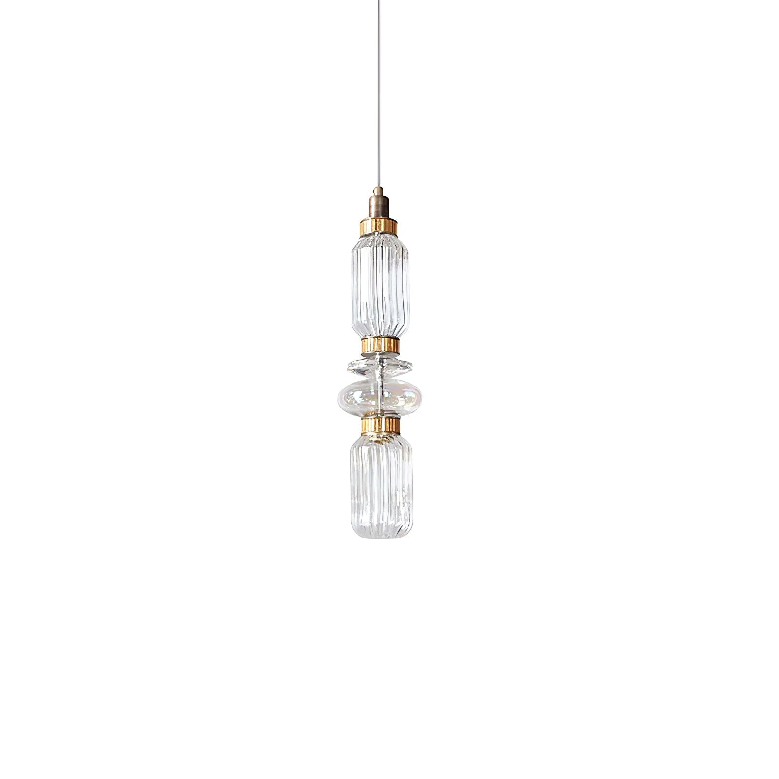 Vionisis Suspension Lampe en Verre de Luxe