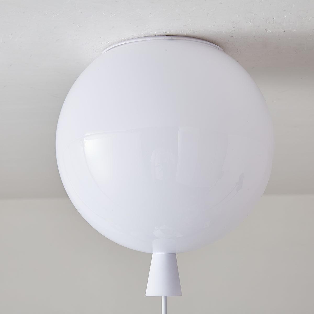 Iraeiel Plafonnier Glossy Unique en Forme de Ballon