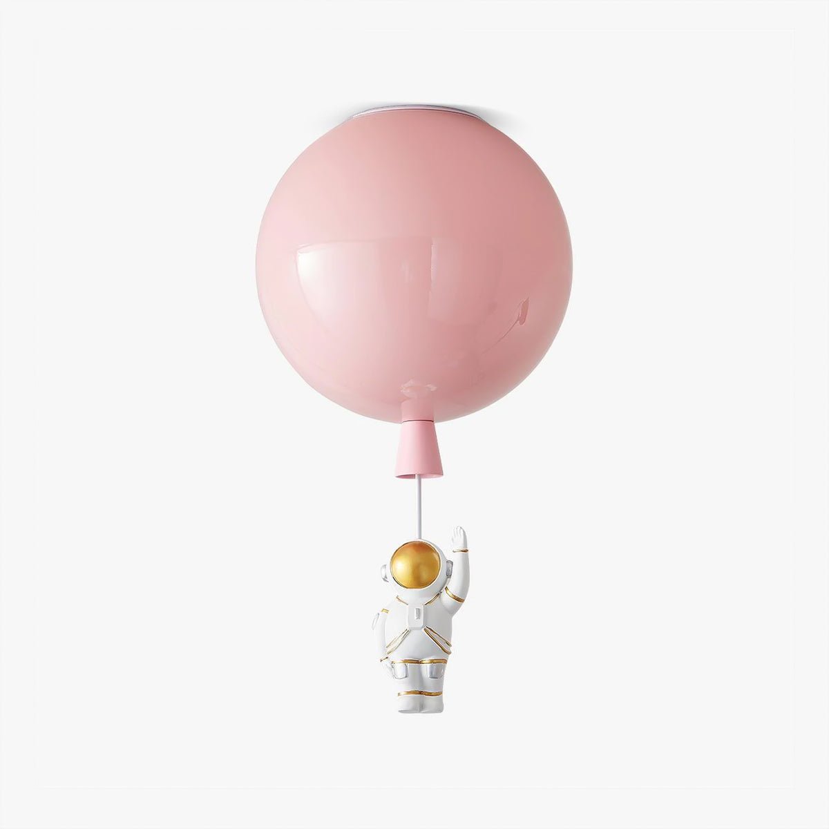 Iraeiel Plafonnier Glossy Unique en Forme de Ballon