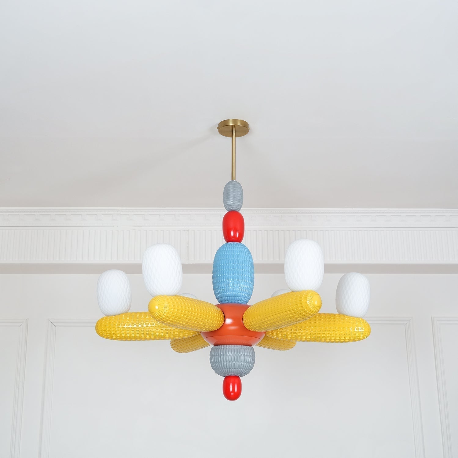Balloons Lustre Porcelain Modules Frosted Orbs