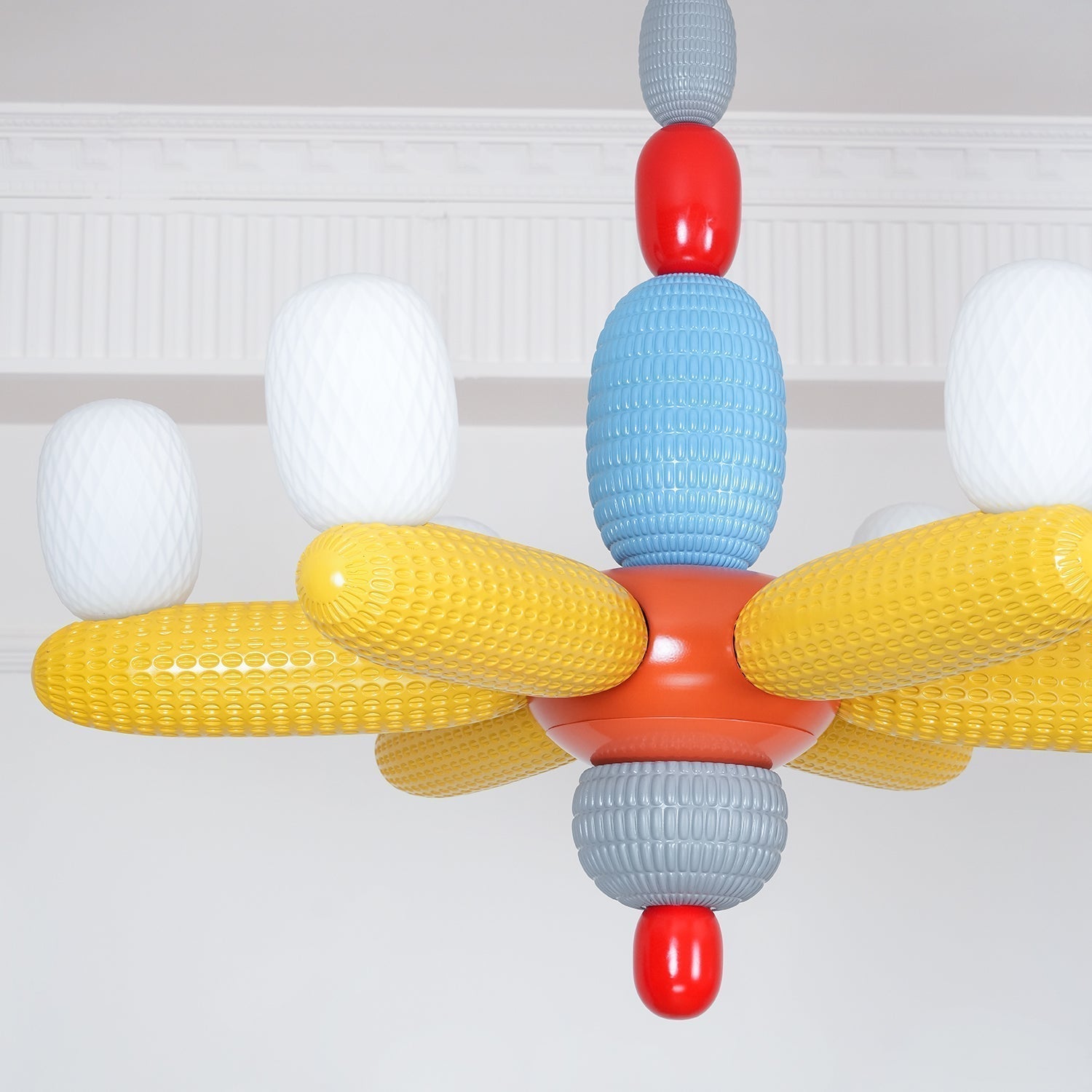 Balloons Lustre Porcelain Modules Frosted Orbs
