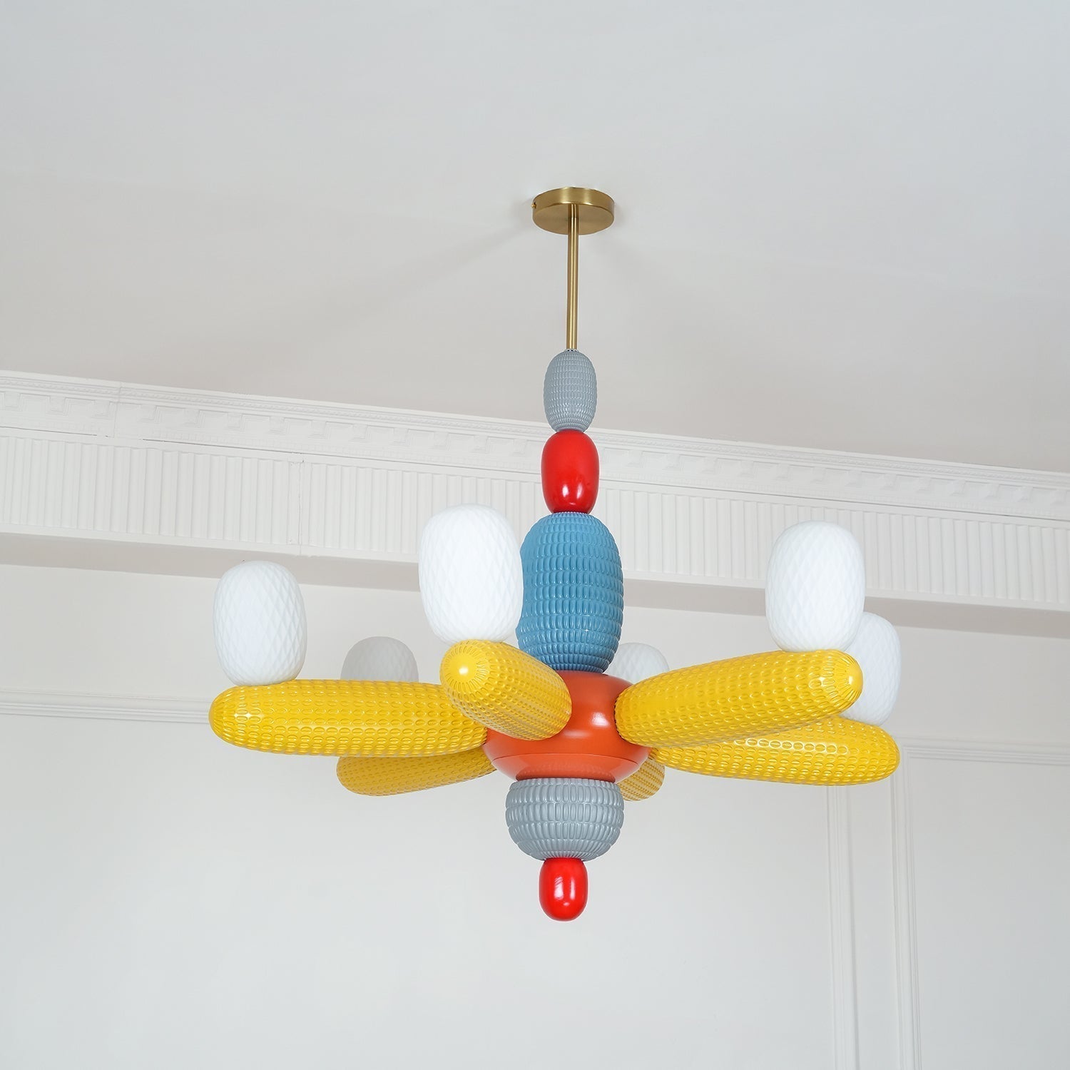 Balloons Lustre Porcelain Modules Frosted Orbs