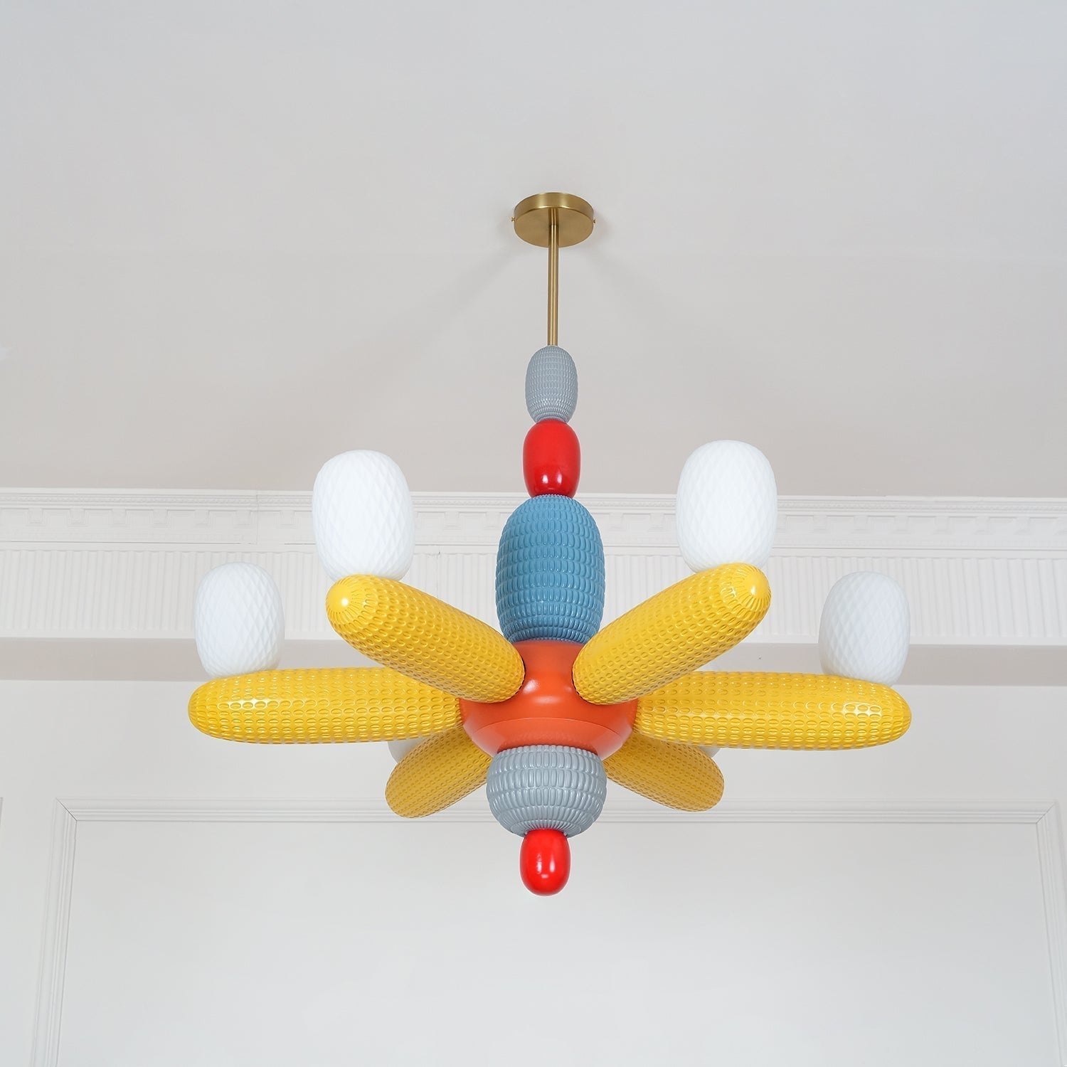 Balloons Lustre Porcelain Modules Frosted Orbs