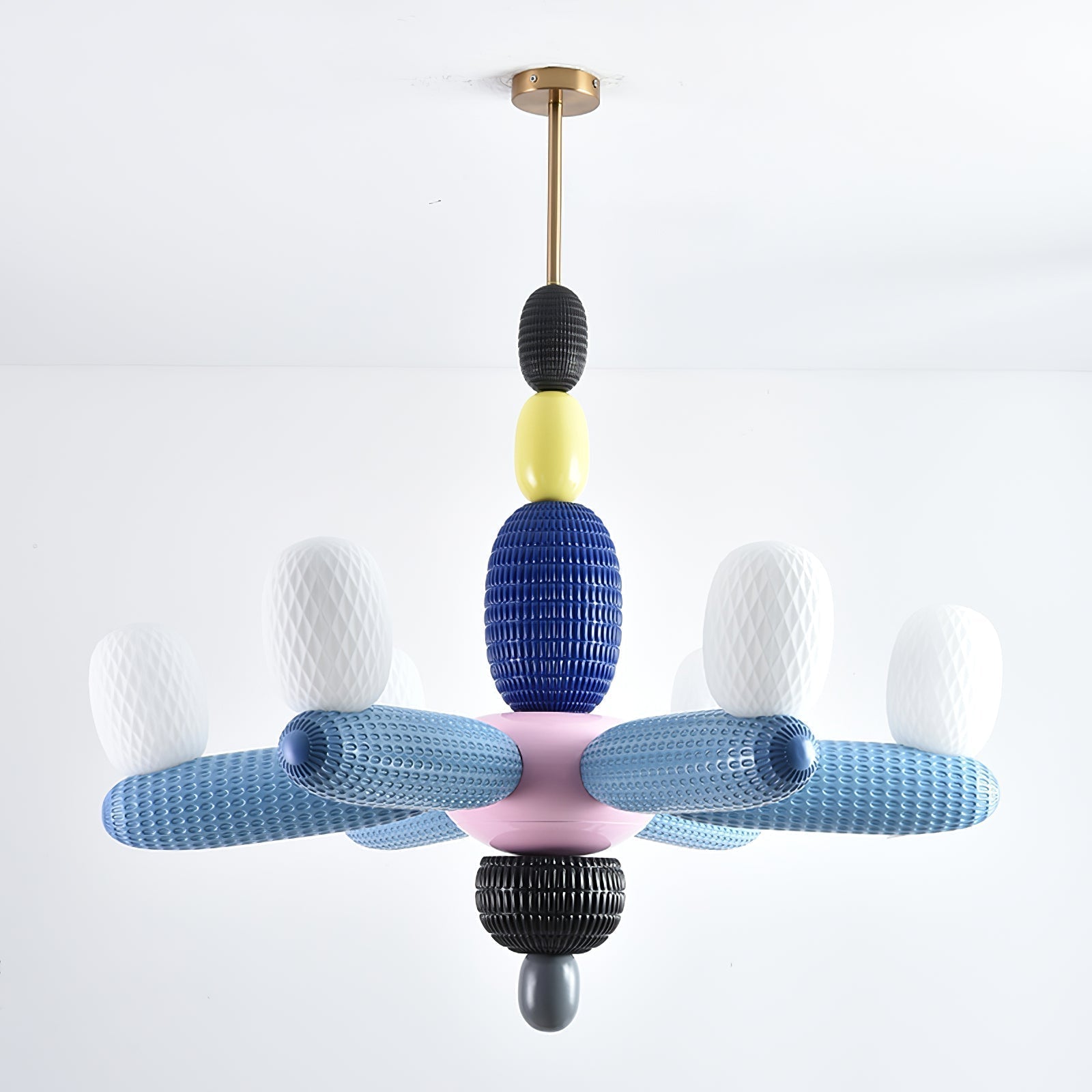 Balloons Lustre Porcelain Modules Frosted Orbs