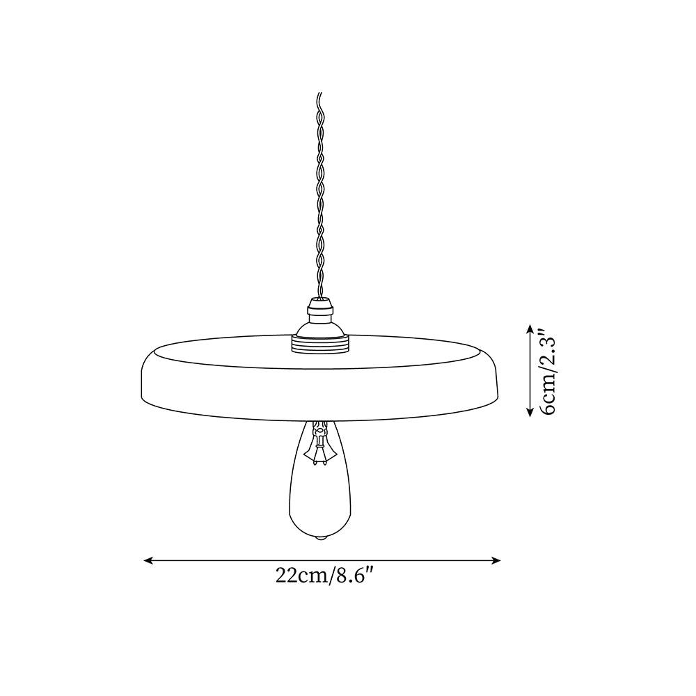 Balmain Suspension Bois Laiton Minimaliste