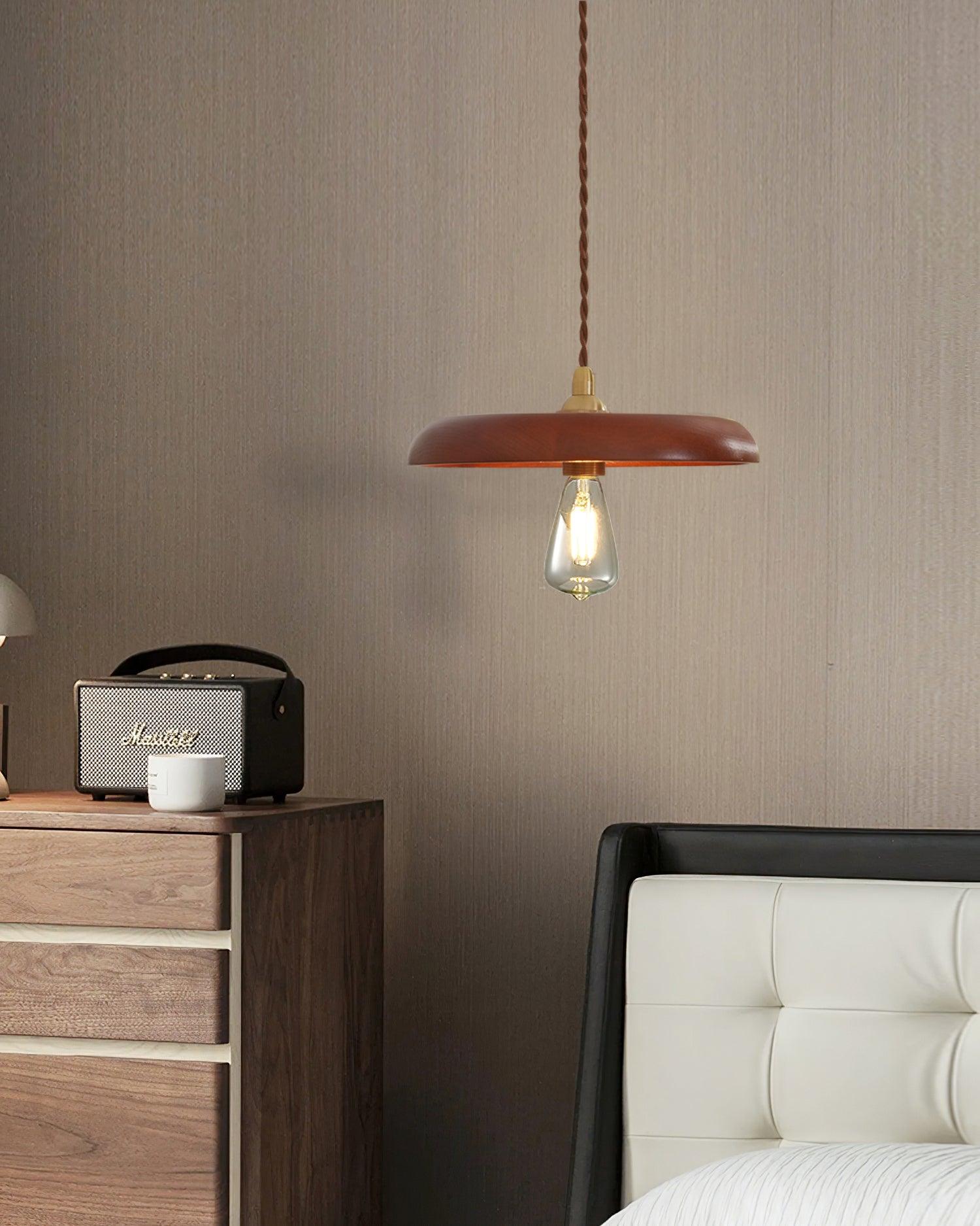 Balmain Suspension Bois Laiton Minimaliste