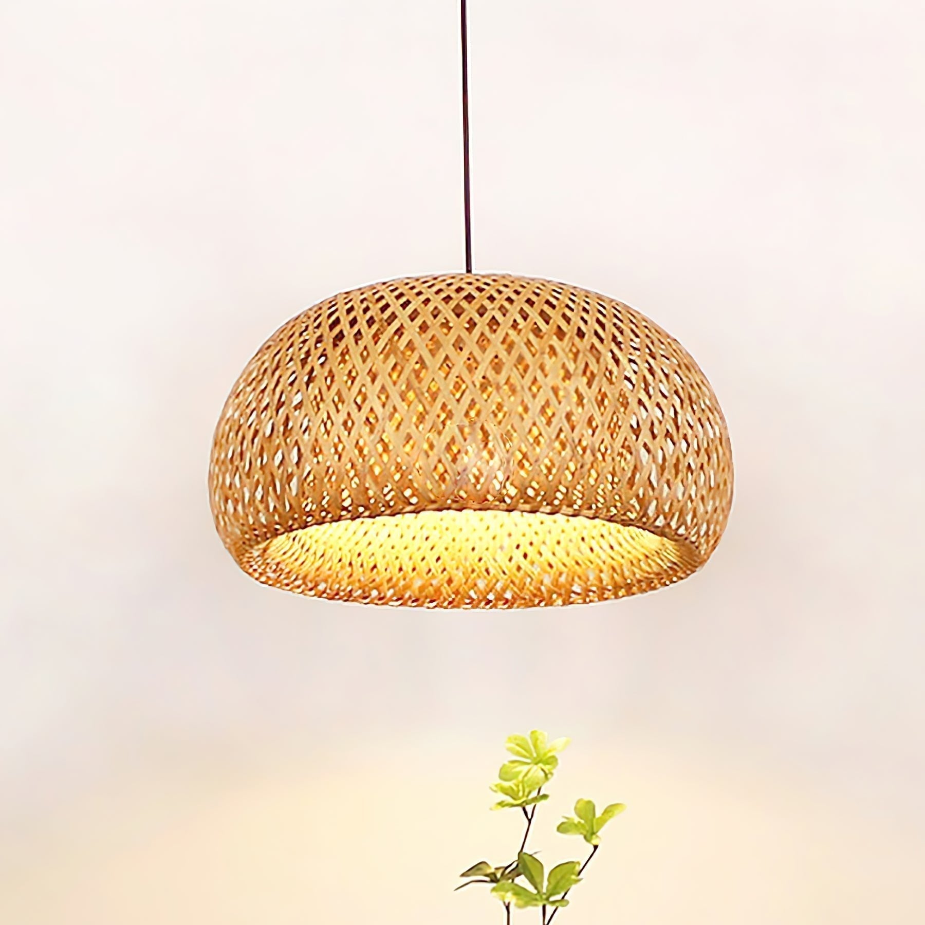 Torinor Suspension Rétro Vintage en Bambou