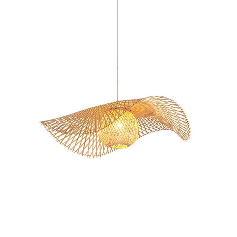 Twirl Suspension Moderne en Bambou