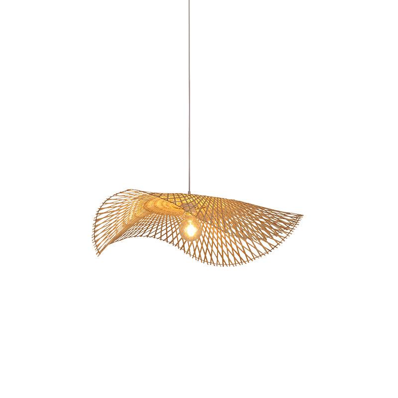 Twirl Suspension Moderne en Bambou