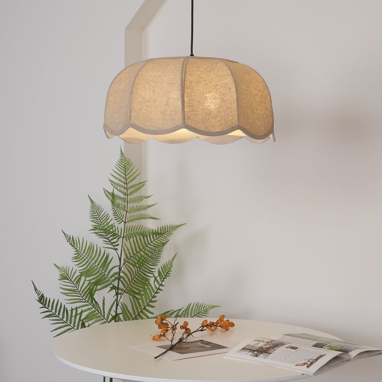 Solacen Suspension Tissu Rustique