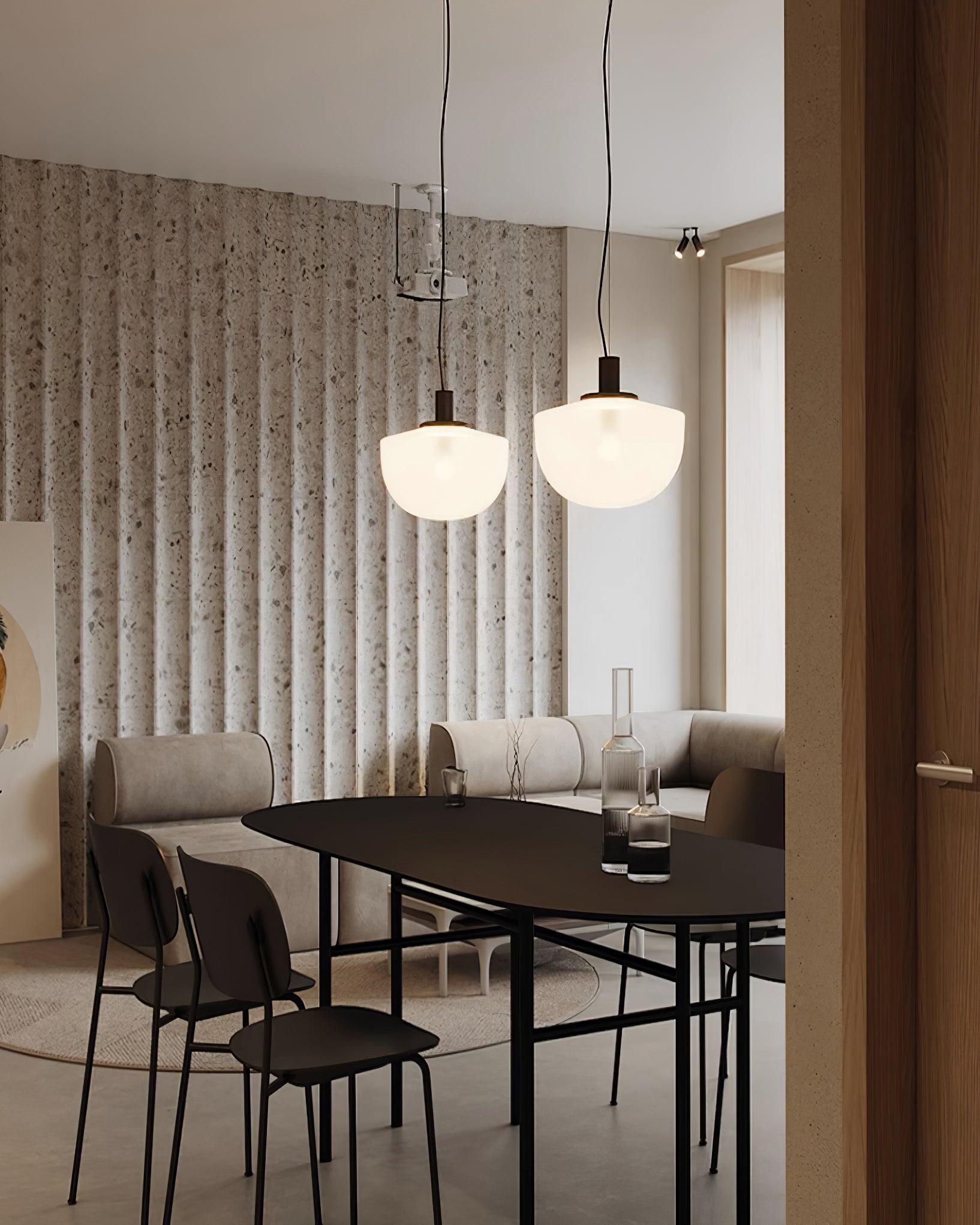 Lume Suspension Verre Minimaliste
