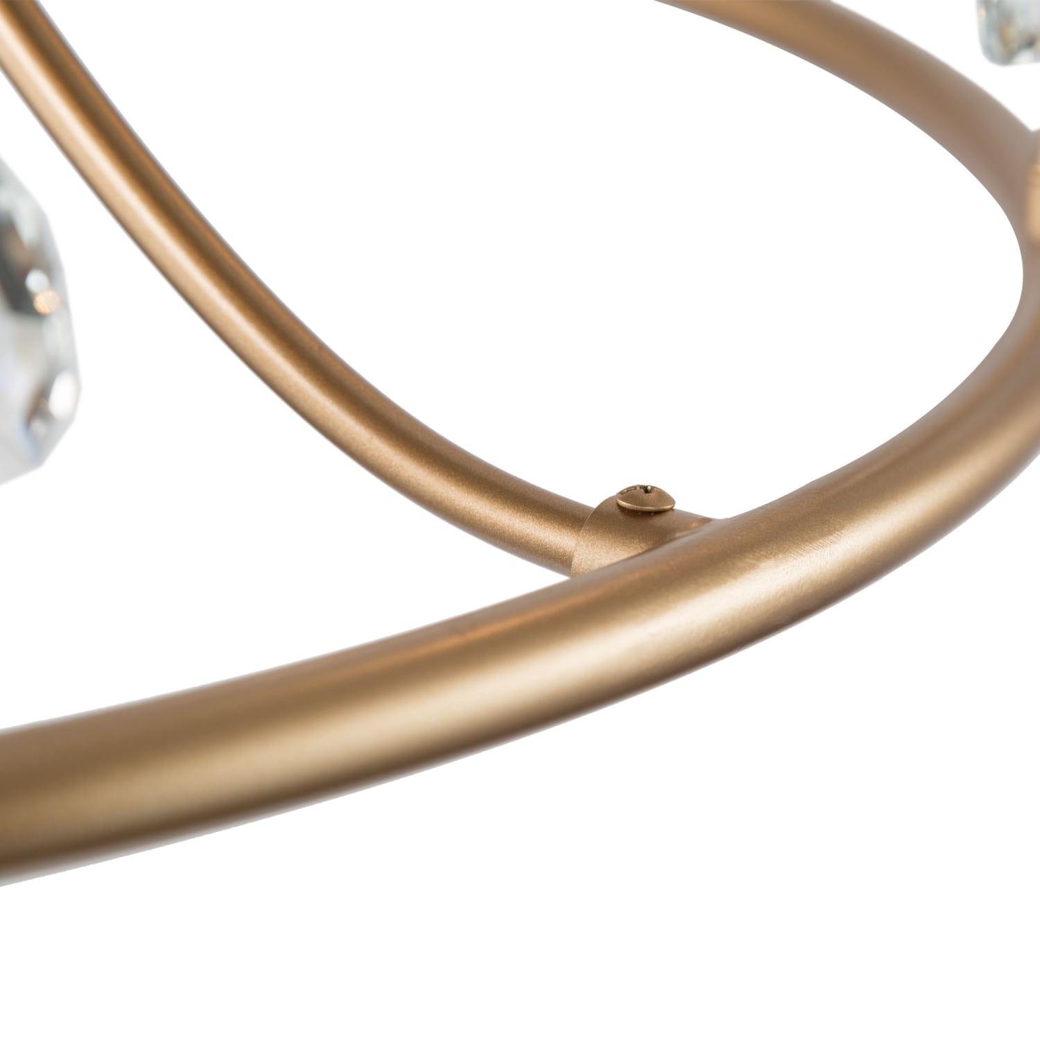 Yrvuvyh Ancien Industriel Luxe Laiton Cristal Lustre