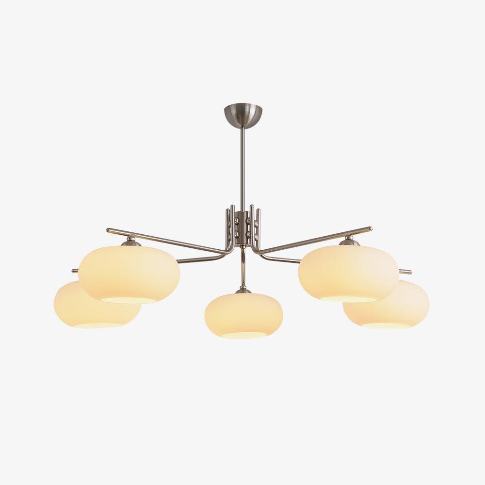 Lustra Lustre Industriel 5-Luminaires Moderne