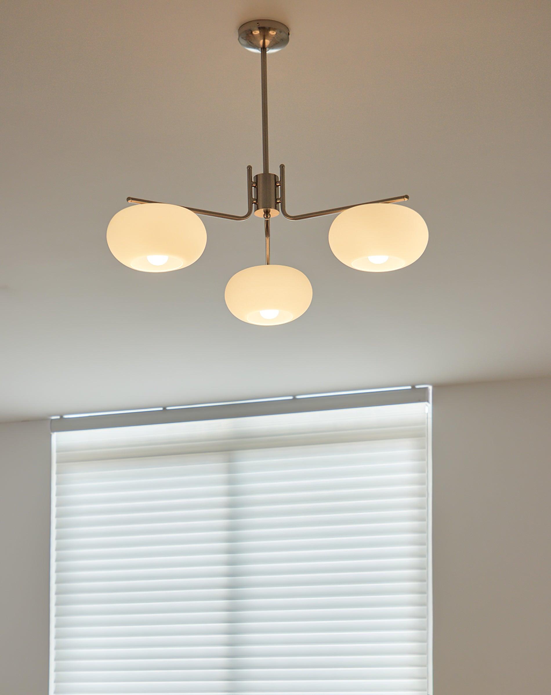 Lustra Lustre Industriel 5-Luminaires Moderne