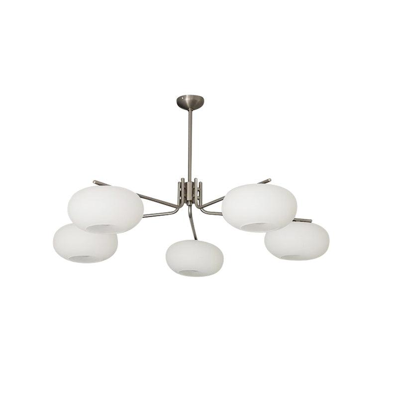 Lustra Lustre Industriel 5-Luminaires Moderne