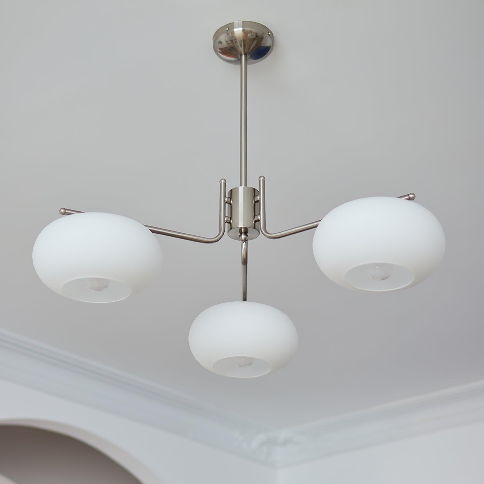 Lustra Lustre Industriel 5-Luminaires Moderne