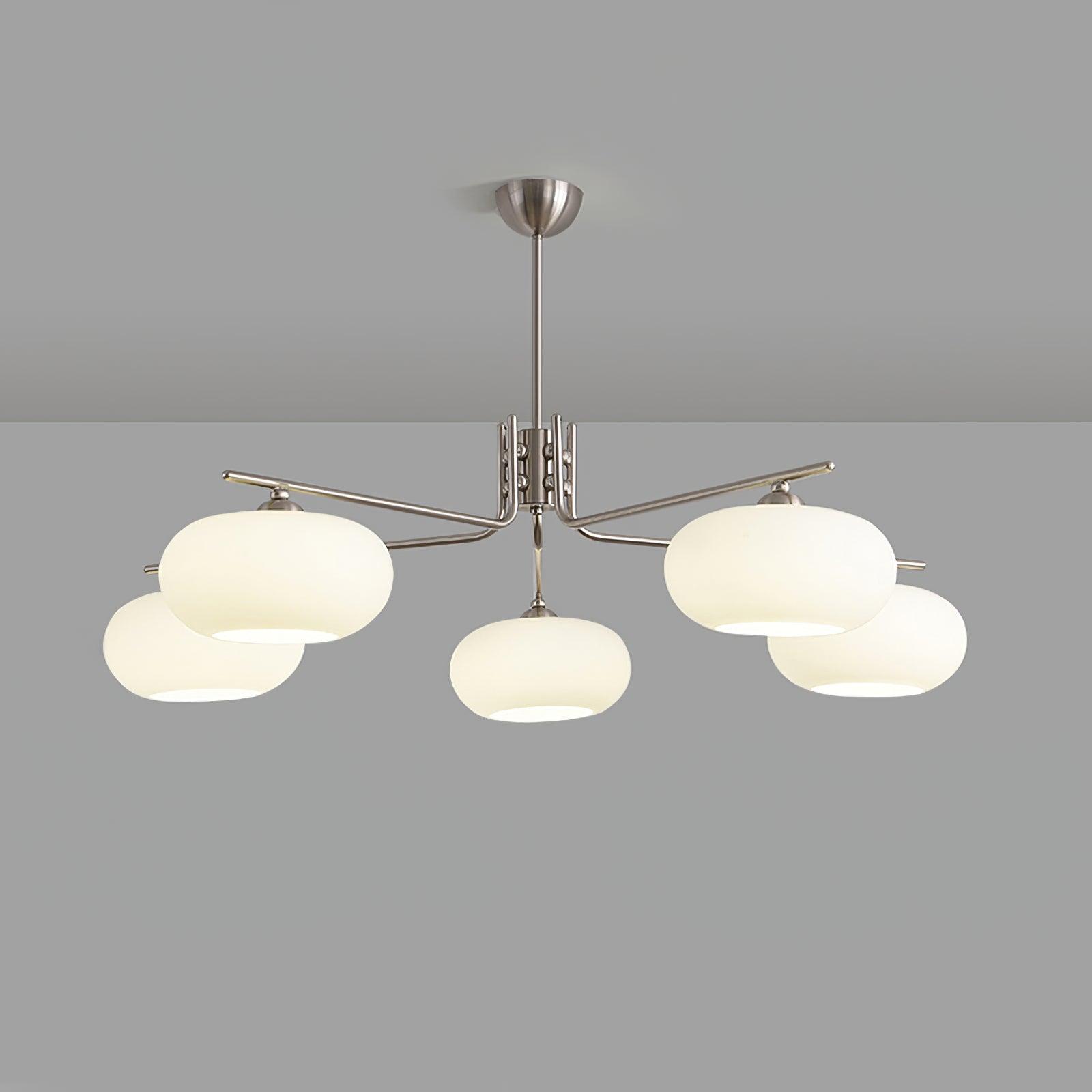Lustra Lustre Industriel 5-Luminaires Moderne