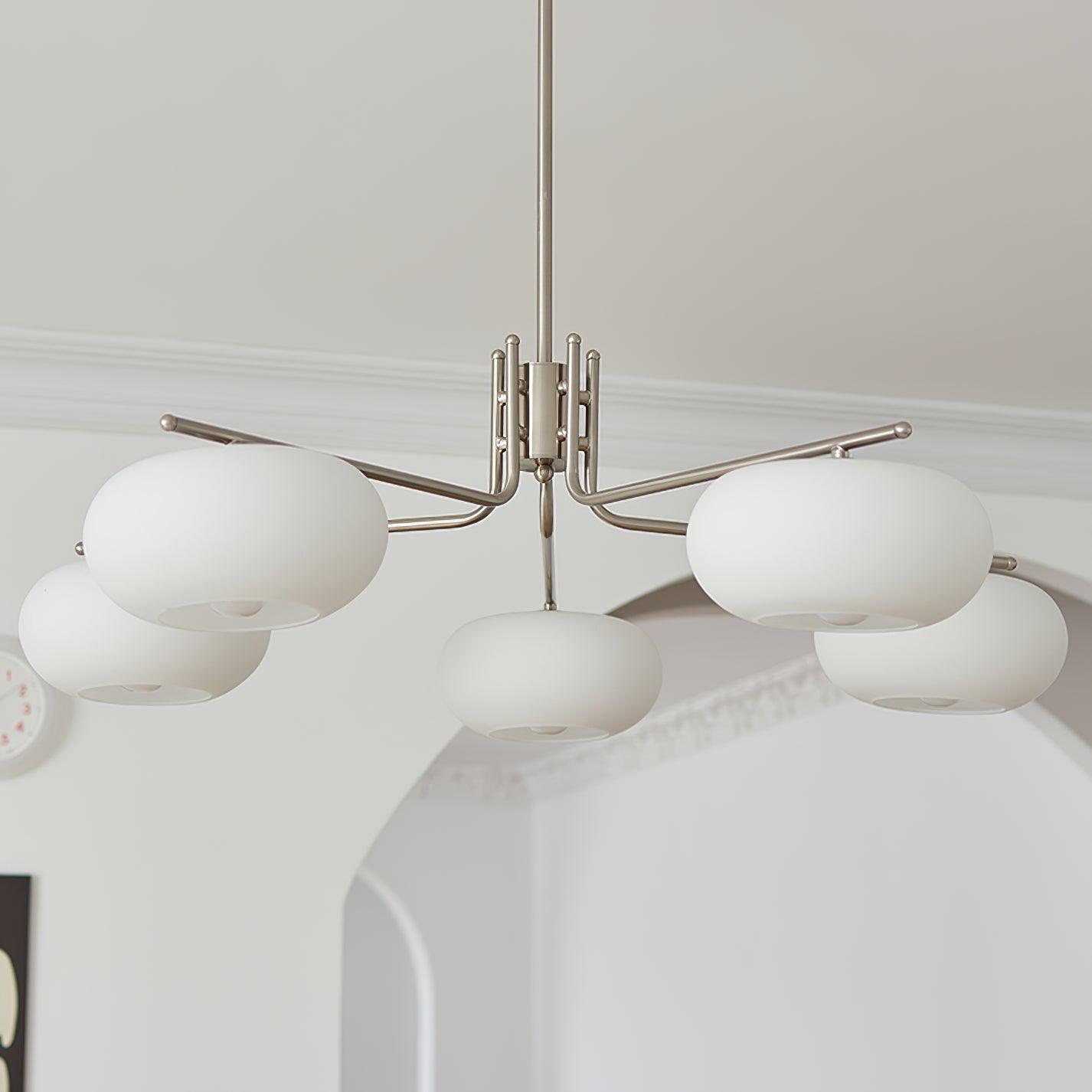 Lustra Lustre Industriel 5-Luminaires Moderne