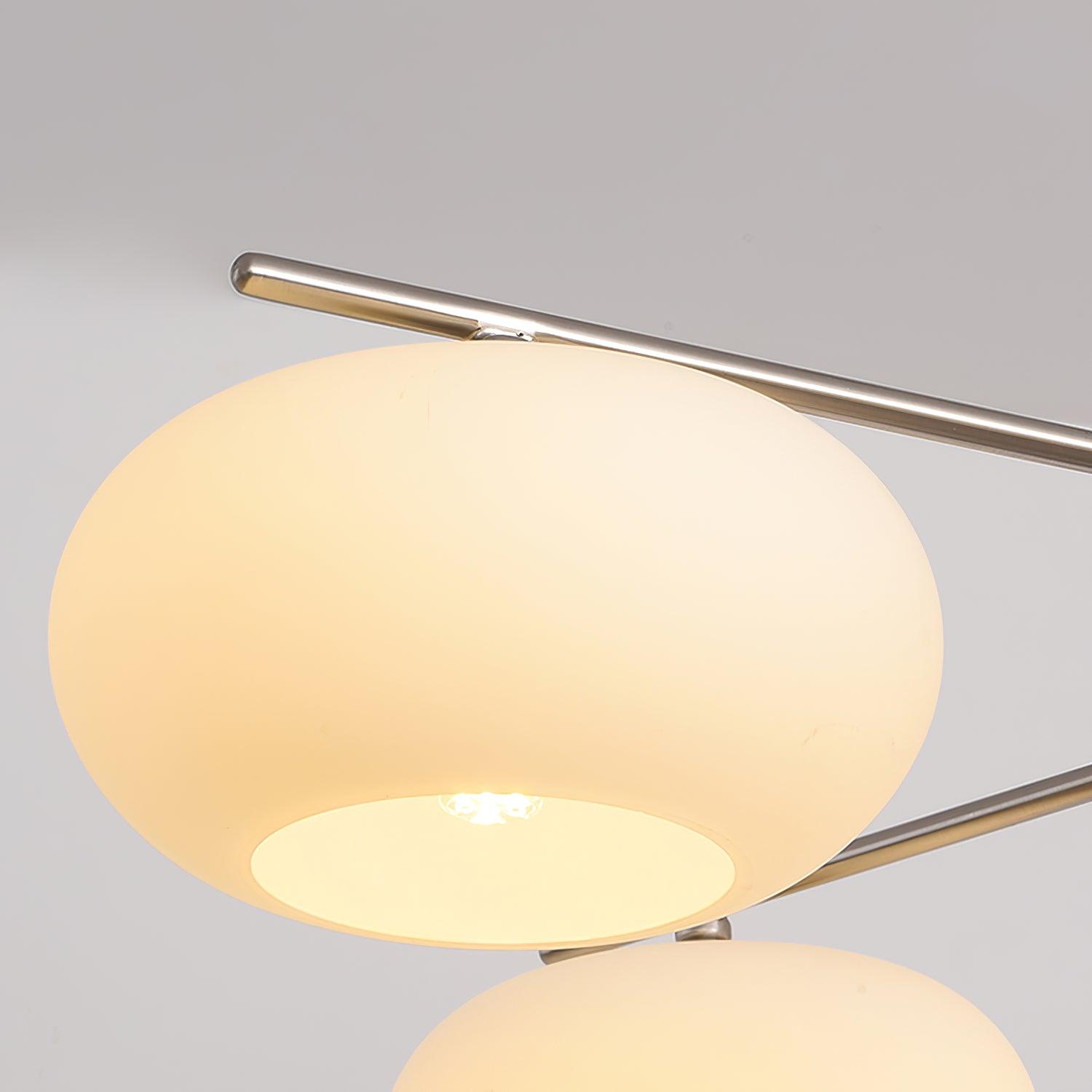 Lustra Lustre Industriel 5-Luminaires Moderne