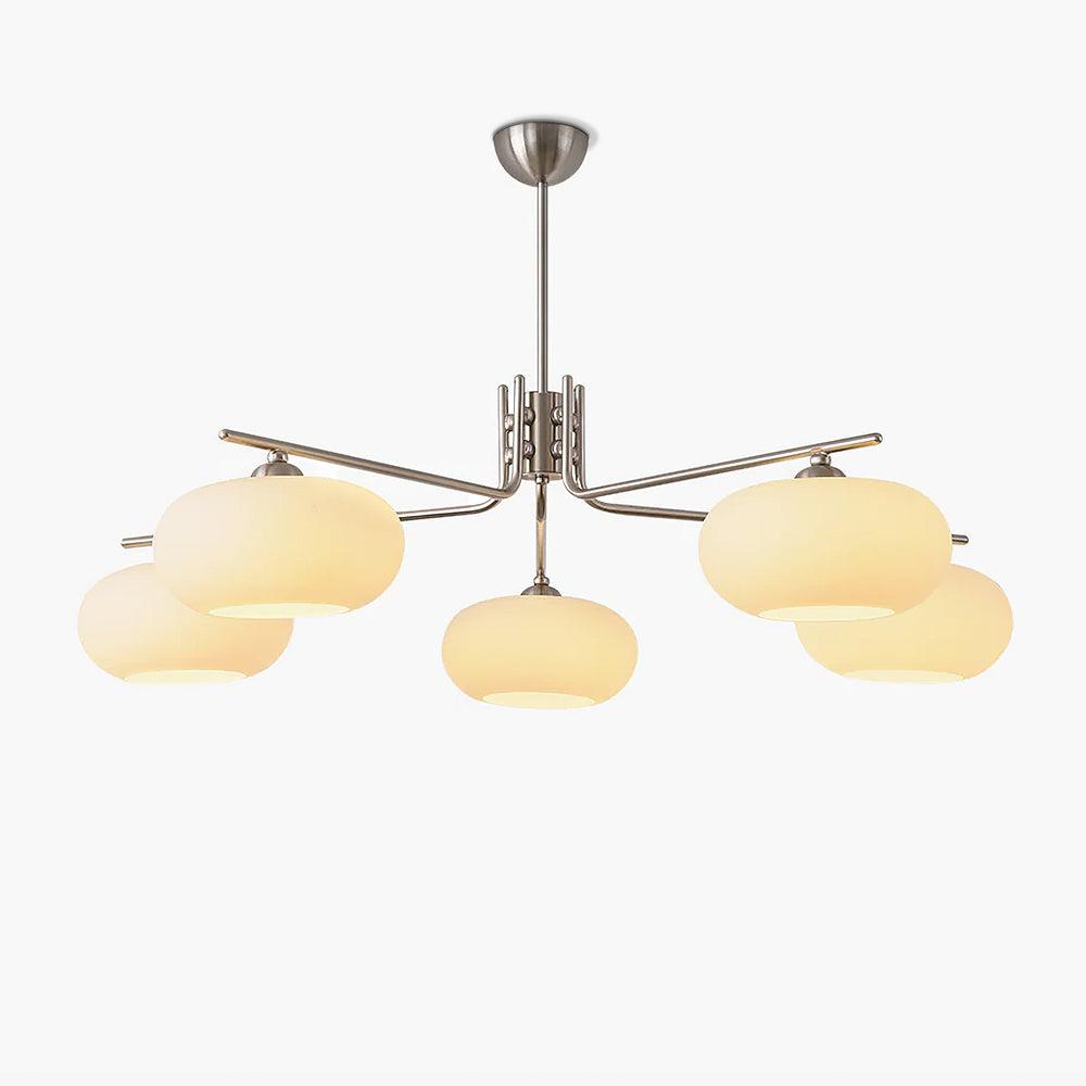 Lustra Lustre Industriel 5-Luminaires Moderne