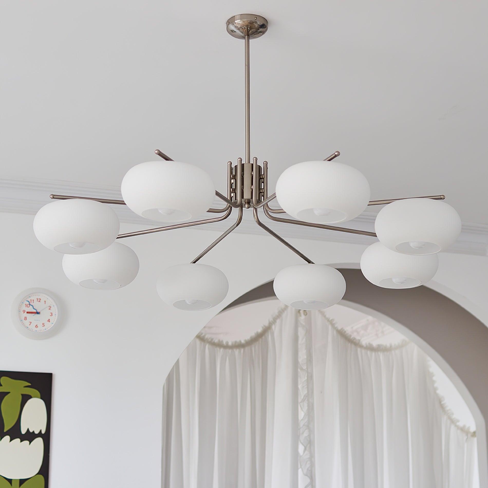 Lustra Lustre Industriel 5-Luminaires Moderne