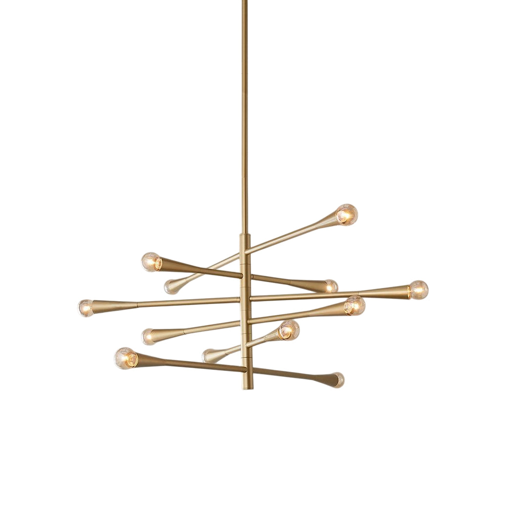 Sifuvyu Moderne Minimaliste Laiton Métal Lustre