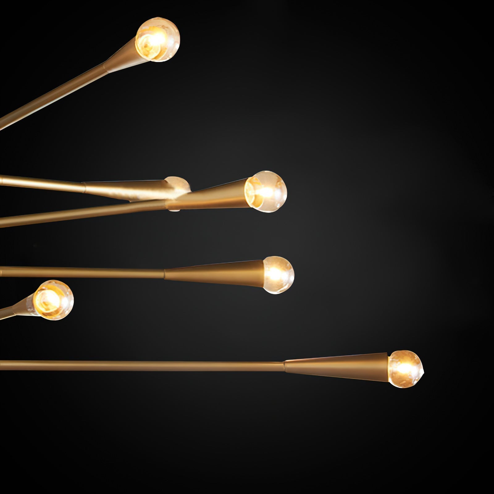Sifuvyu Moderne Minimaliste Laiton Métal Lustre
