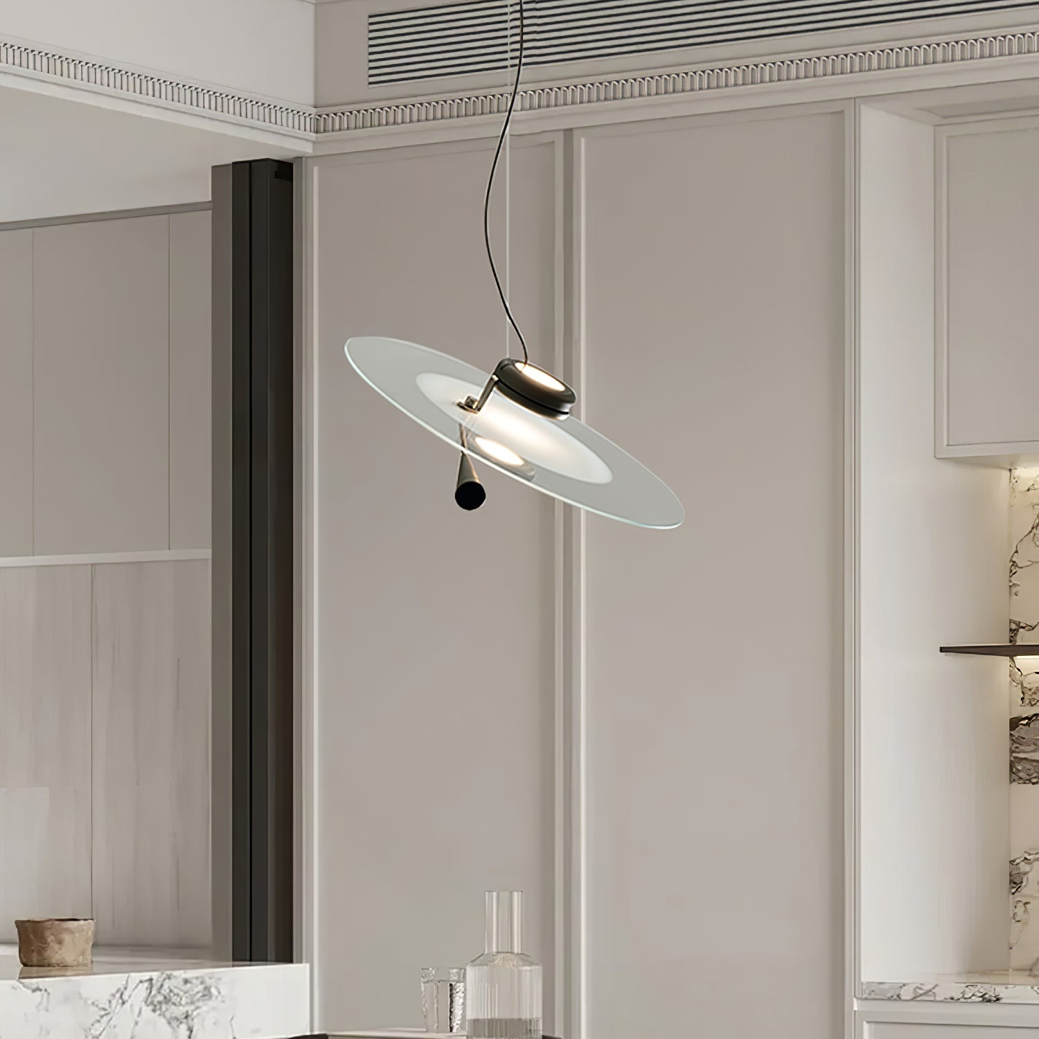 Symirel Lampe à suspension d'art nordique haut de gamme